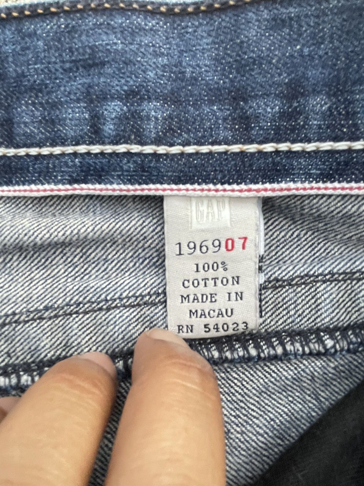 Designer × Gap Gap Redline Selvedge Denim Size US 30 / EU 46 - 18 Thumbnail