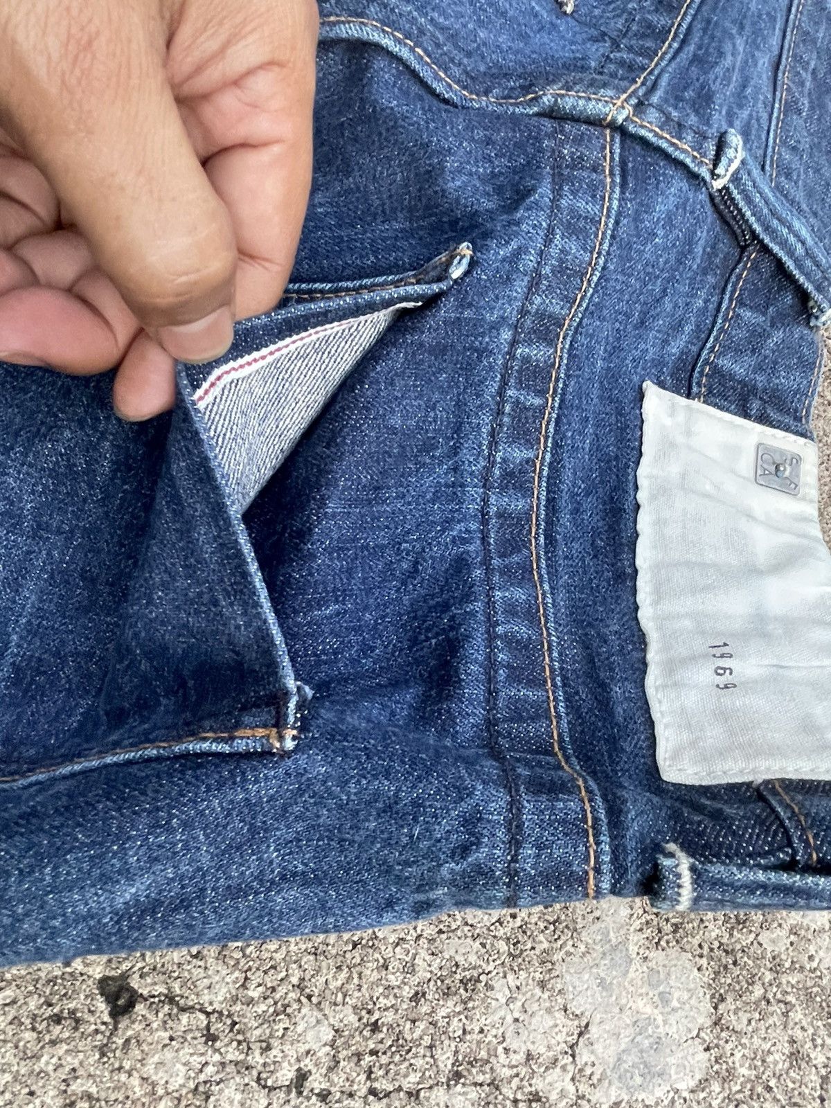 Designer × Gap Gap Redline Selvedge Denim Size US 30 / EU 46 - 16 Thumbnail