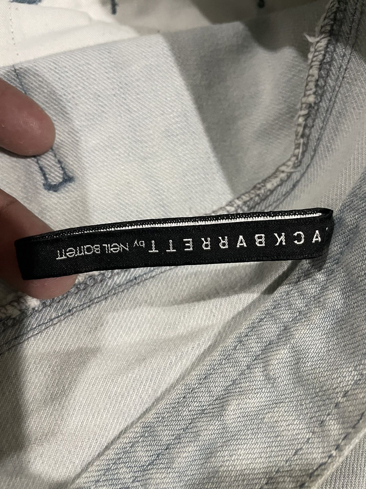 Rare🔥Black Barrack By Neil Barret Jeans