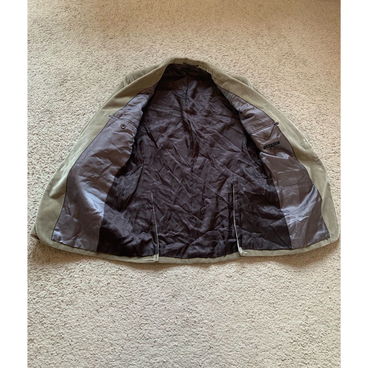 Theory THEORY VELVET SHAW BLAZER Size 40R - 19 Thumbnail