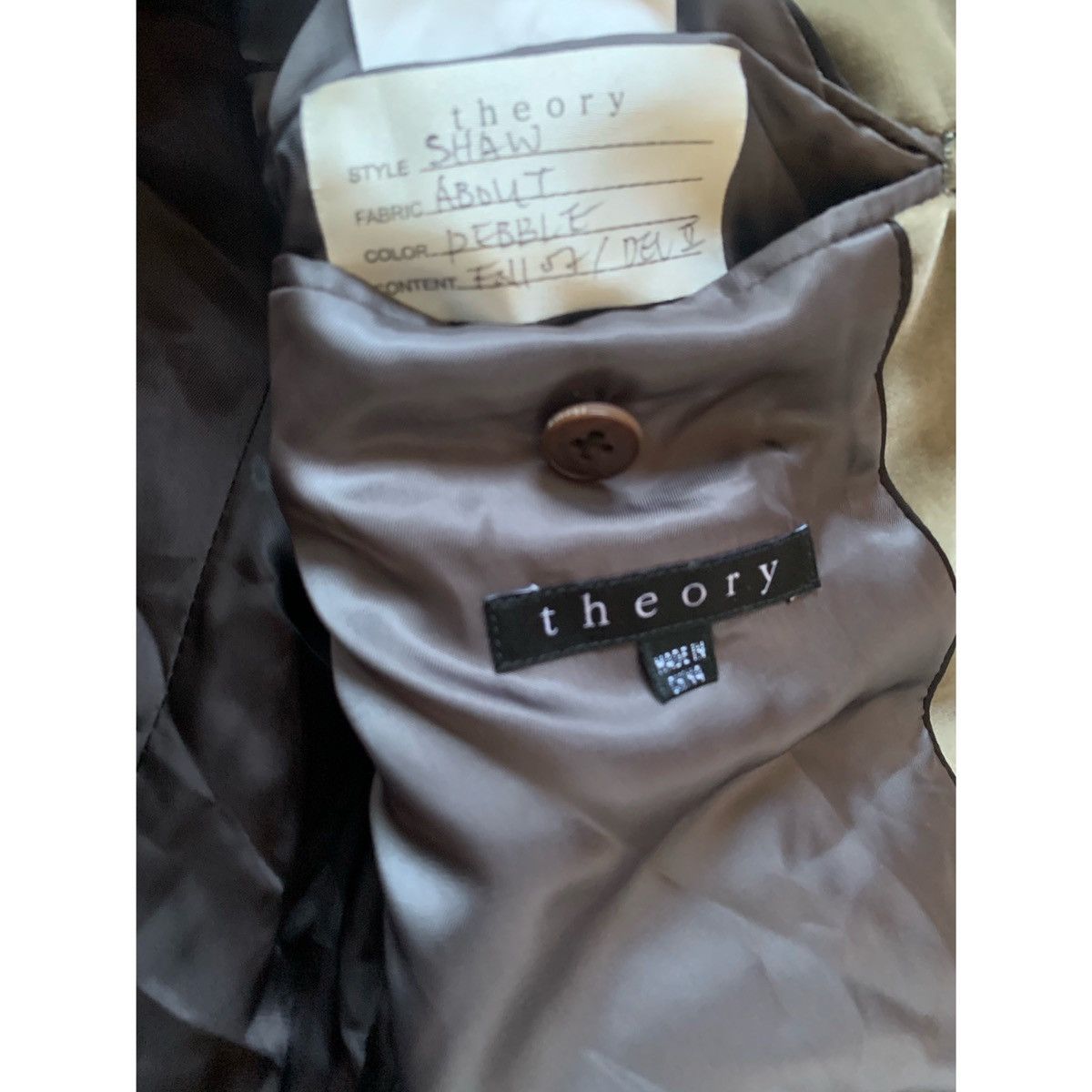 Theory THEORY VELVET SHAW BLAZER Size 40R - 22 Thumbnail