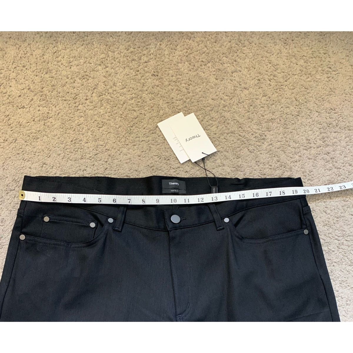 Theory THEORY BLACK RAFFI JEANS Size US 40 / EU 56 - 10 Thumbnail