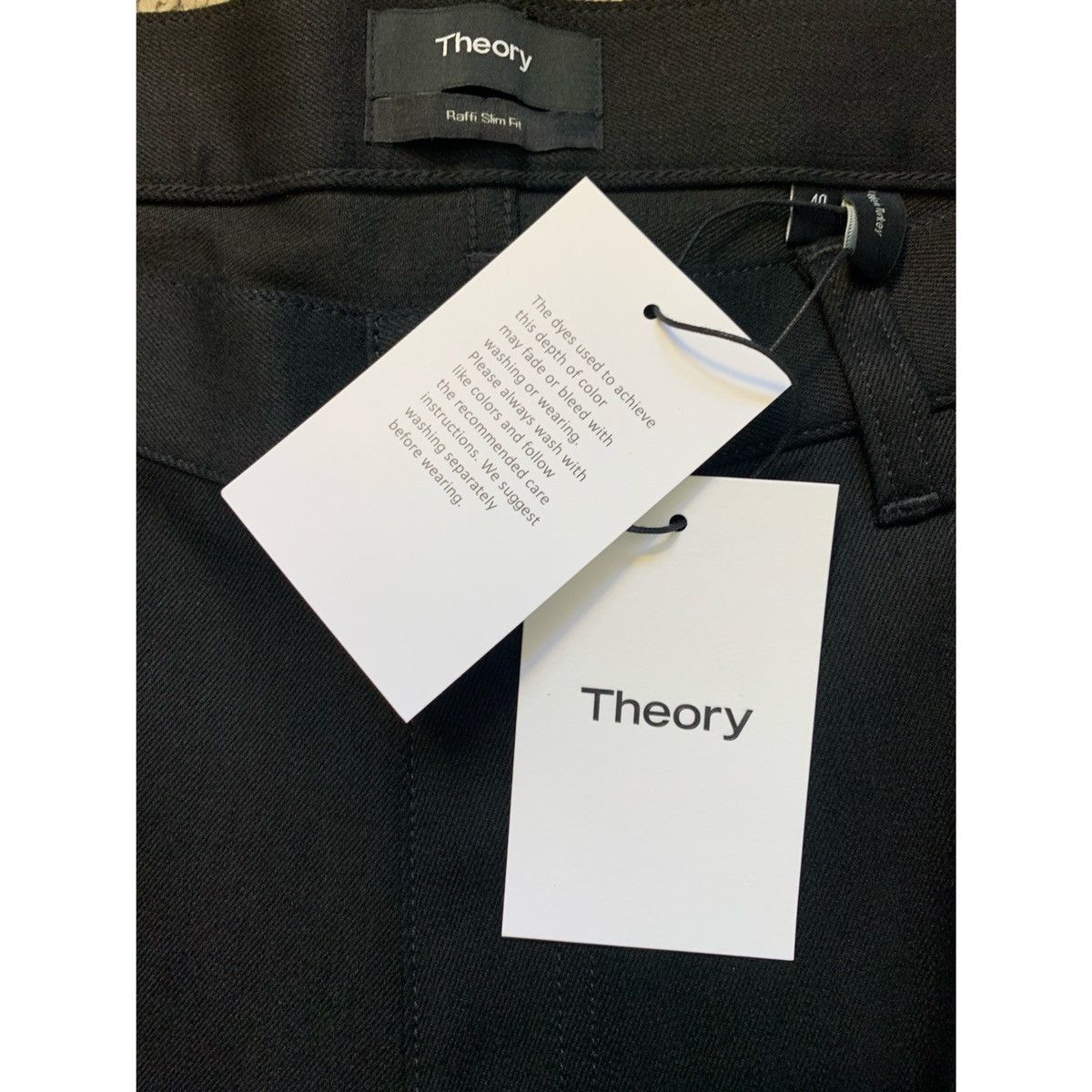 Theory THEORY BLACK RAFFI JEANS Size US 40 / EU 56 - 13 Thumbnail