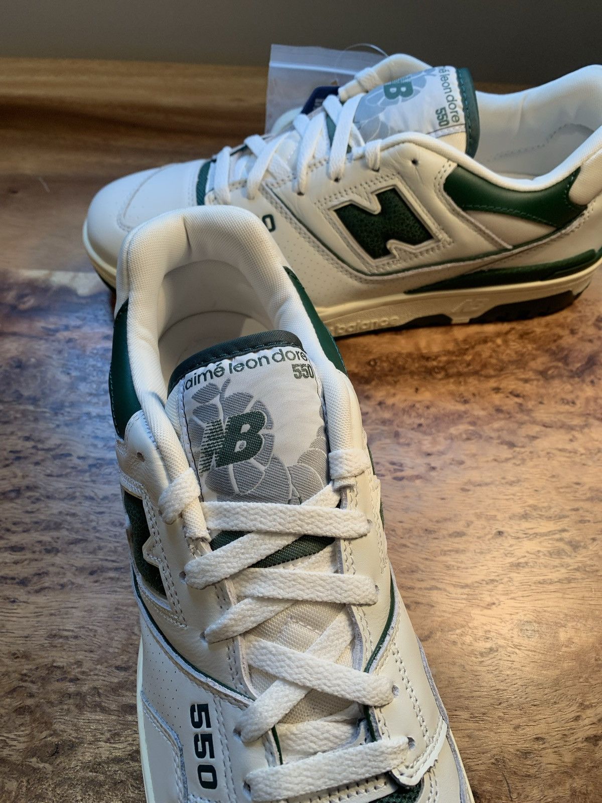 Aime Leon Dore × New Balance NB x ALD P550 Basketball Oxfords Size US 10 / EU 43 - 3 Thumbnail