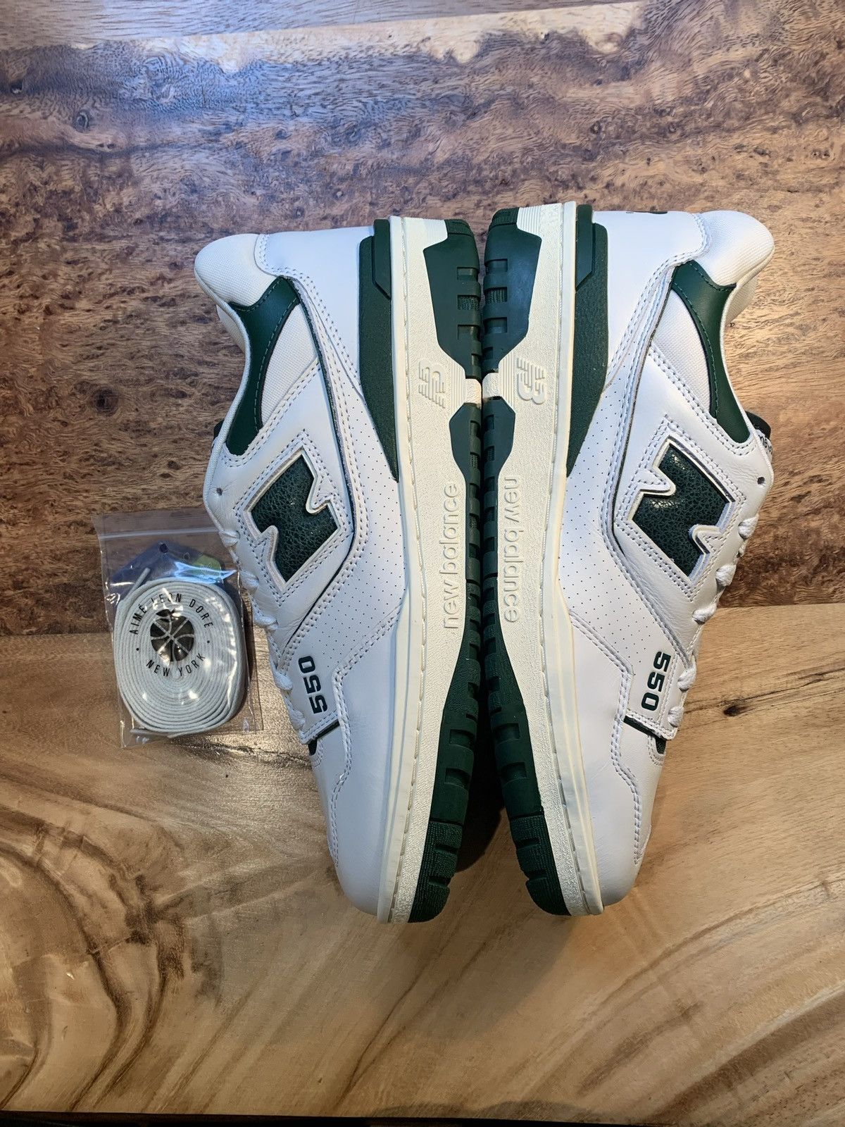 Aime Leon Dore × New Balance NB x ALD P550 Basketball Oxfords Size US 10 / EU 43 - 2 Thumbnail