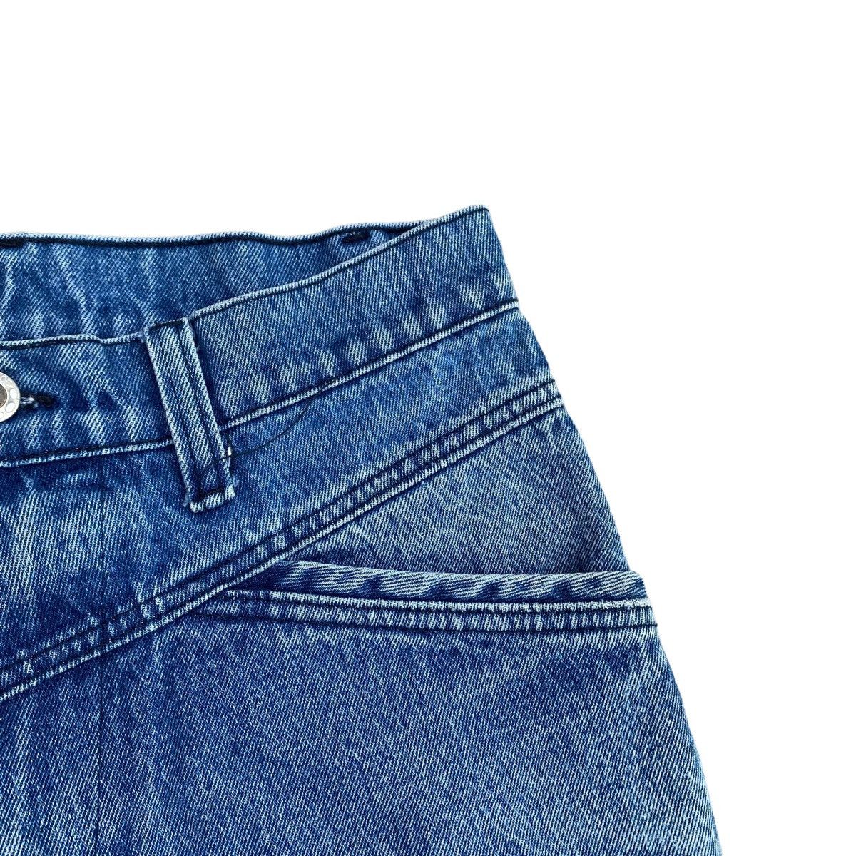 JNCO × Split Vtg Distressed Crop Baggy Jeans Size US 34 / EU 50 - 8 Thumbnail