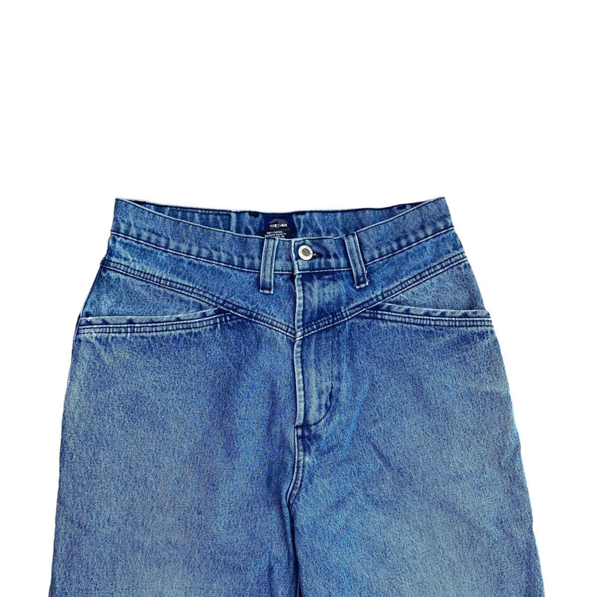 JNCO × Split Vtg Distressed Crop Baggy Jeans Size US 34 / EU 50 - 6 Thumbnail