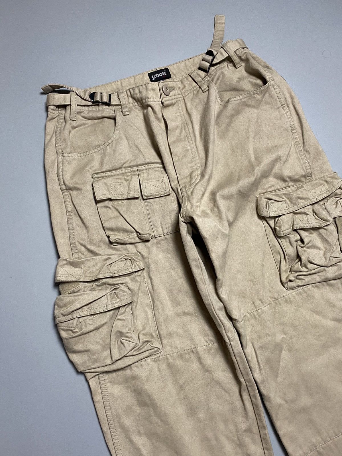Military × Schott × Vintage Multi pocket Schott cargo Travis