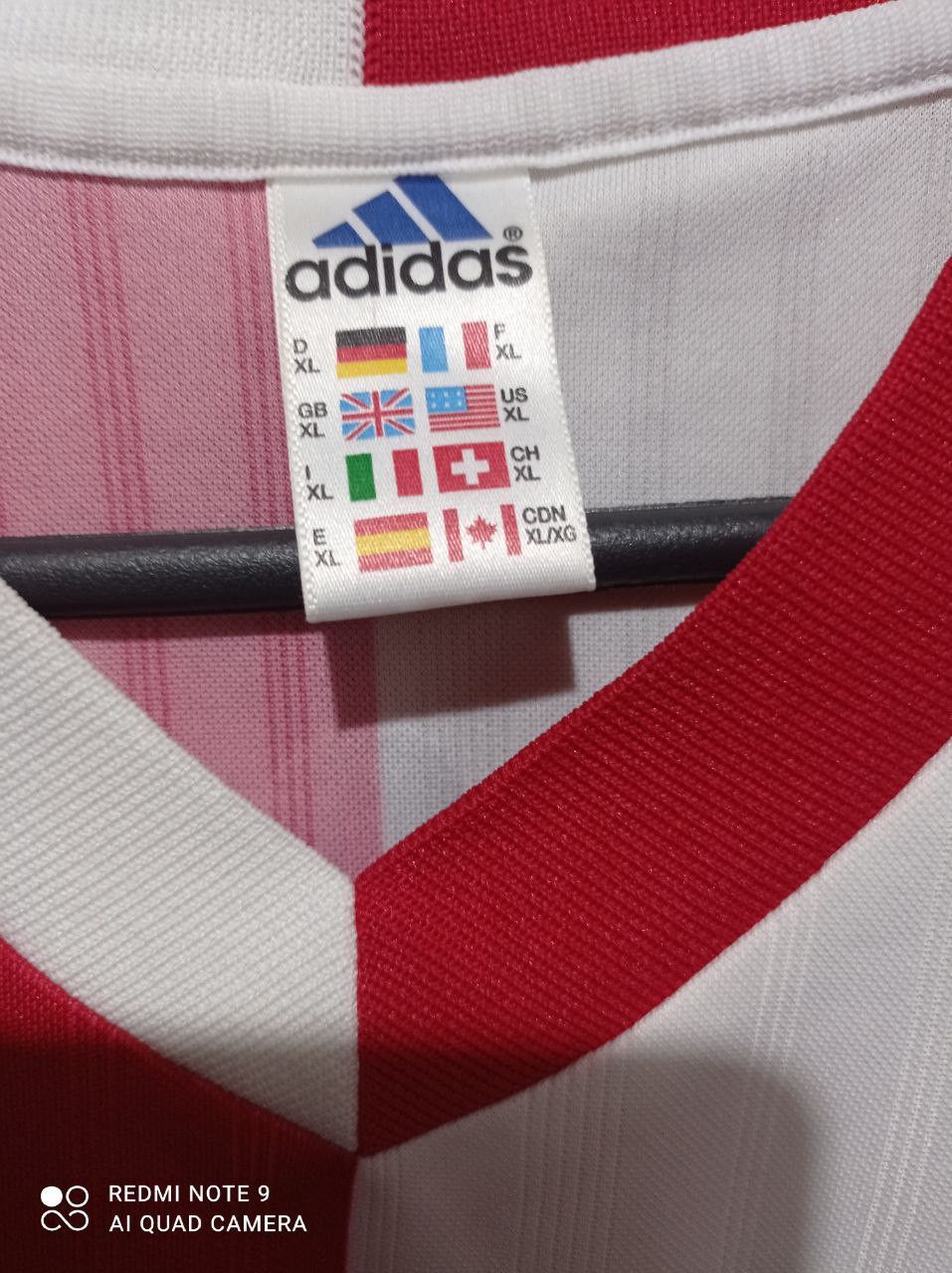 Adidas Adidas Feyenoord Rotterdam Vintage Jersey 1998 1999 t shirt Size US XL / EU 56 / 4 - 5 Thumbnail