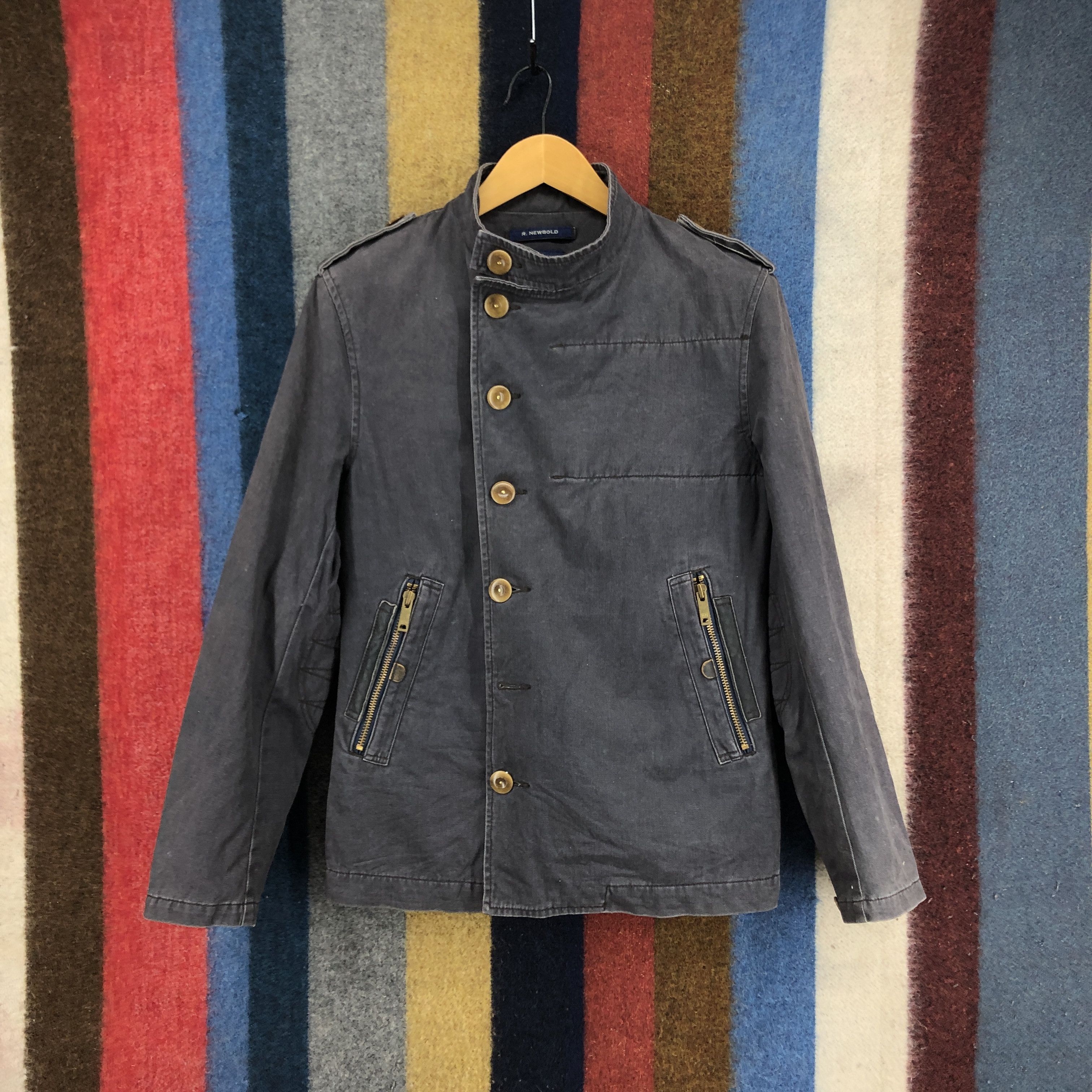 image of R Newbold Casual Jacket 2785-101 in Faded Black, Men's (Size Small)