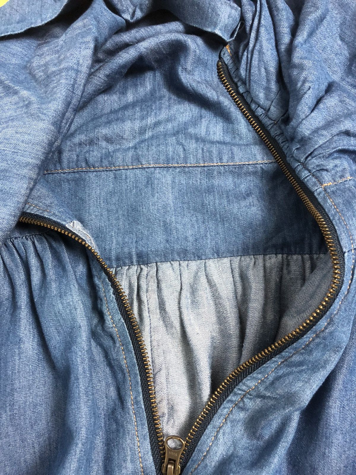 Tsumori Chisato Rare Design💥Tsumori Chisato Blue Baggy Hooded Jacket Size US XXL / EU 58 / 5 - 9 Thumbnail