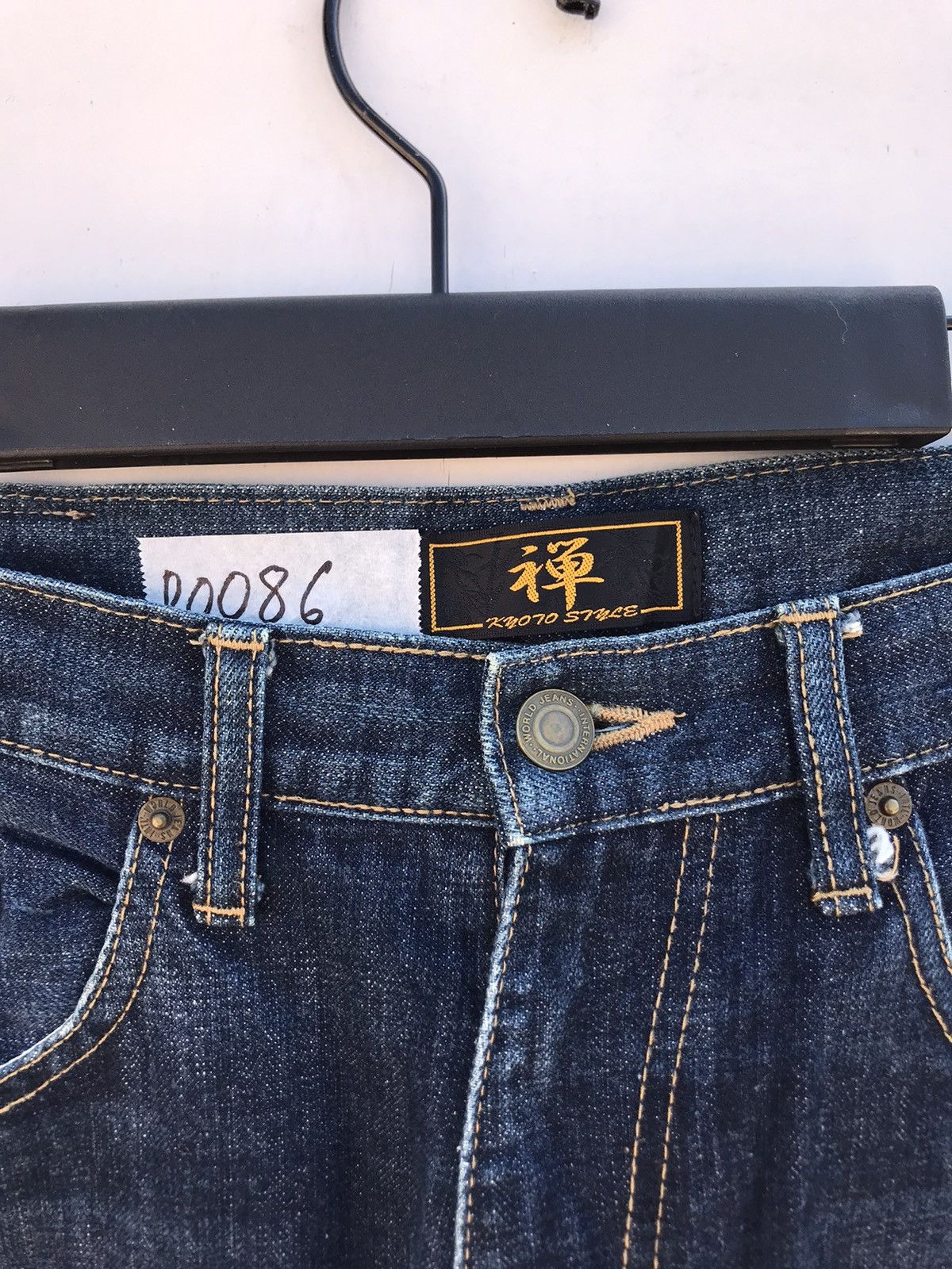 Japanese Brand Zen Carp Fish Printed Design Jeans Size US 34 / EU 50 - 5 Thumbnail