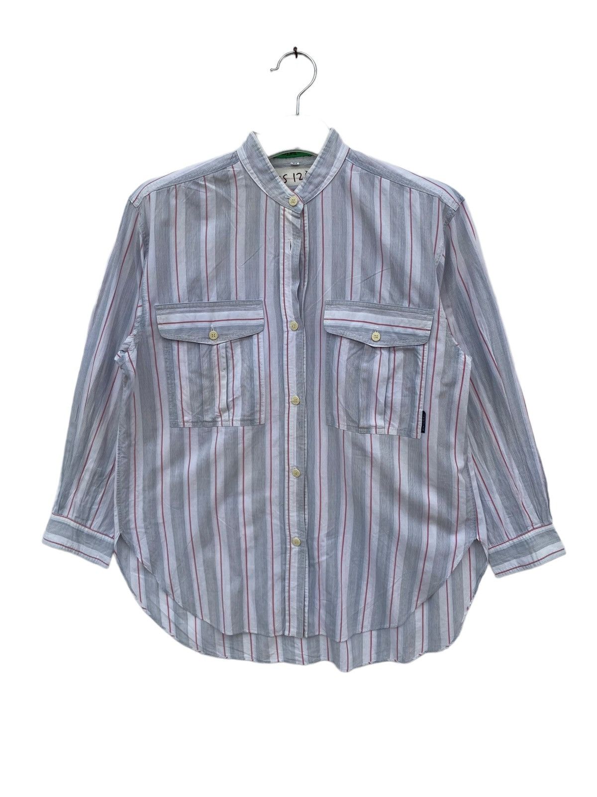 Hai Sporting Gear Vintage Hai Sporting Gear Stripe Shirt Size US M / EU 48-50 / 2 - 1 Thumbnail