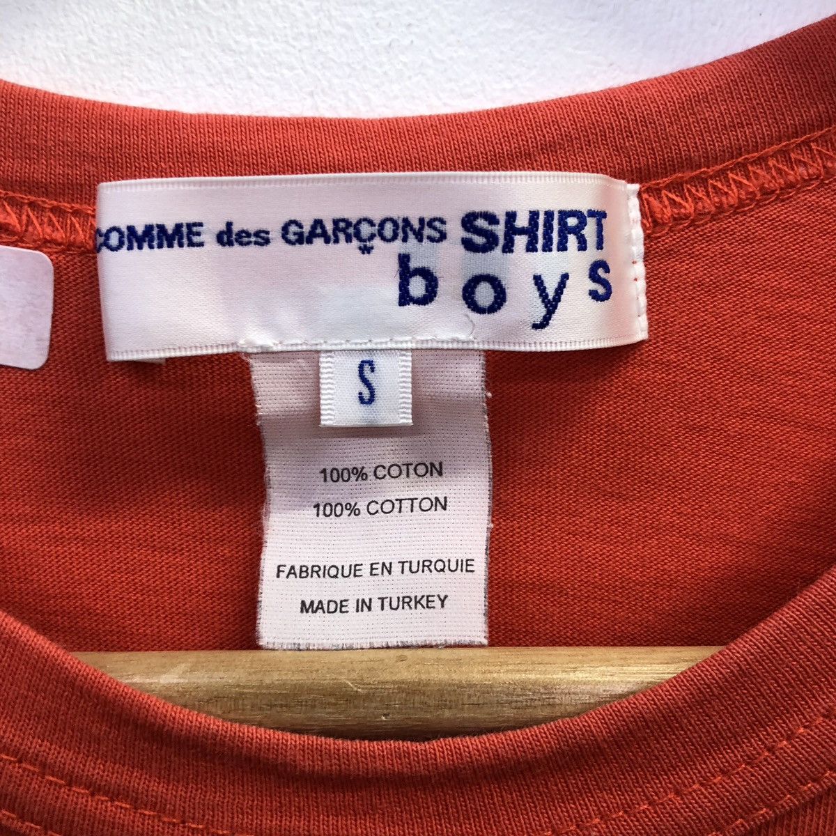 Comme des Garcons ‘Rare!! Comme des Gorcons Boys T-shirt Size US S / EU 44-46 / 1 - 9 Thumbnail