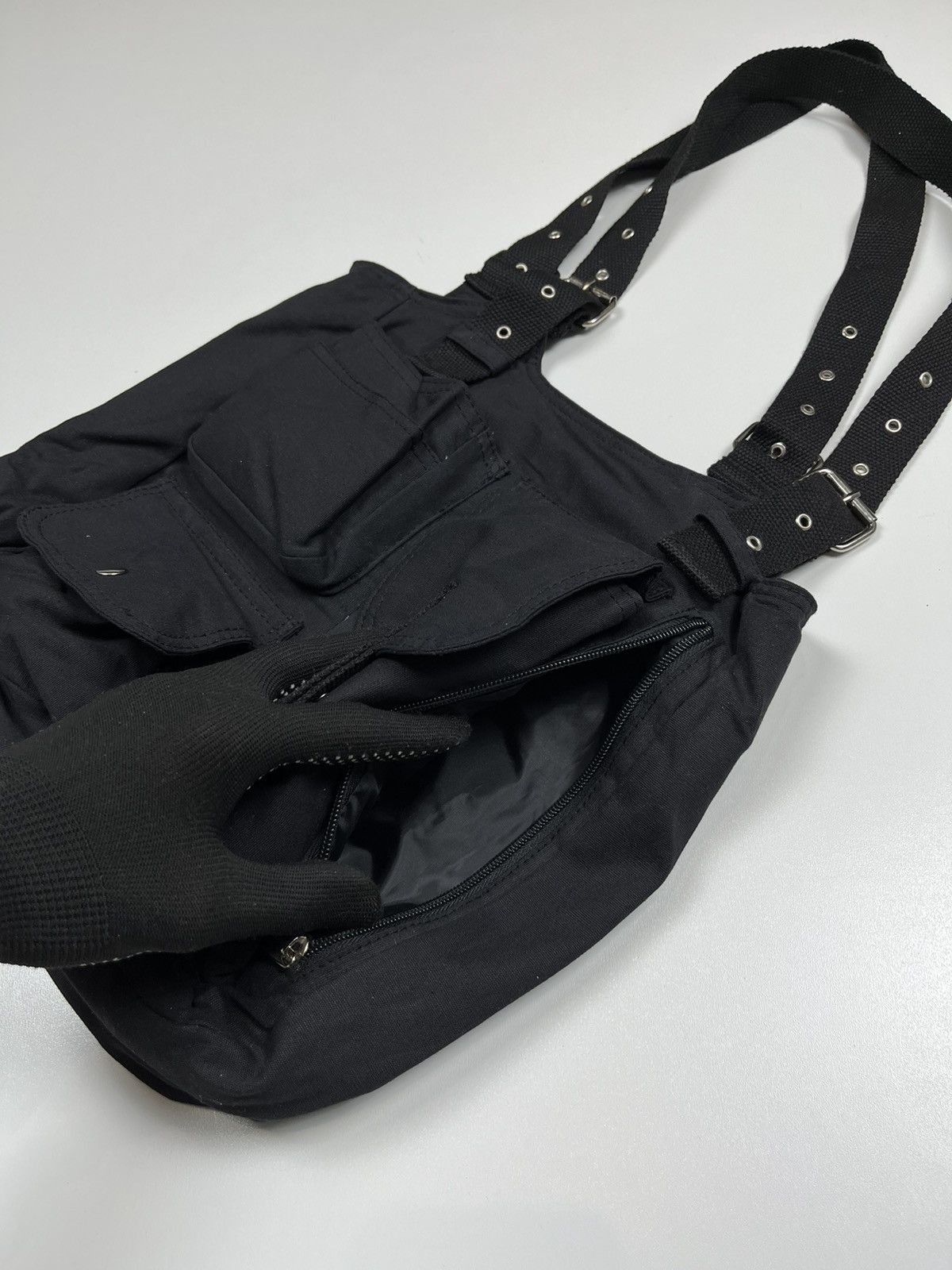 Japanese Brand y2k Milti Pocket Japanese Bag Military Style Size ONE SIZE - 4 Thumbnail