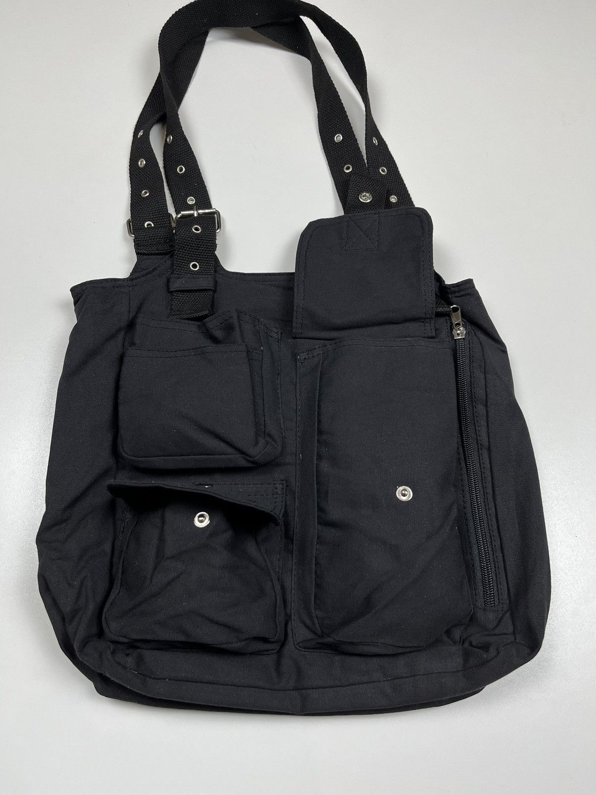 Japanese Brand y2k Milti Pocket Japanese Bag Military Style Size ONE SIZE - 3 Thumbnail