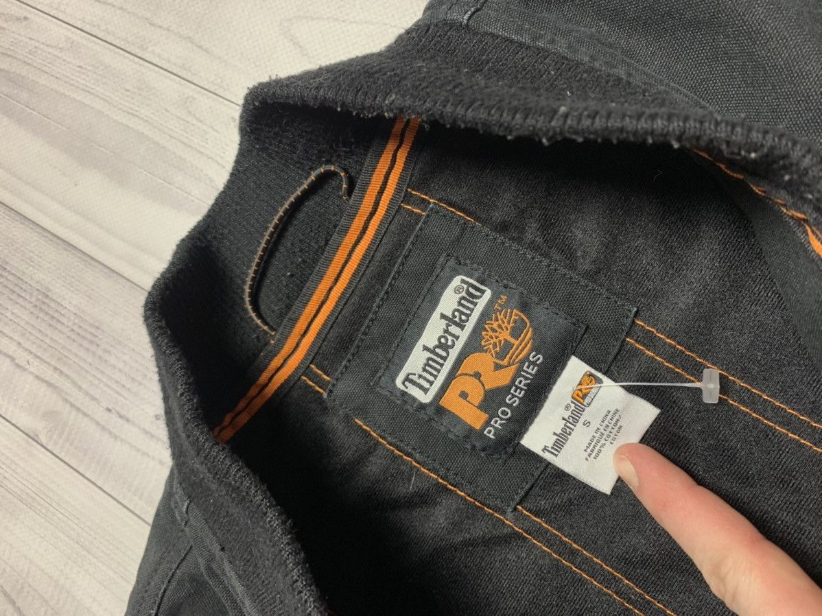 Timberland × Vintage Vintage Timberland Pro Workwear denim vest pocket Carhartt S Size US S / EU 44-46 / 1 - 6 Thumbnail
