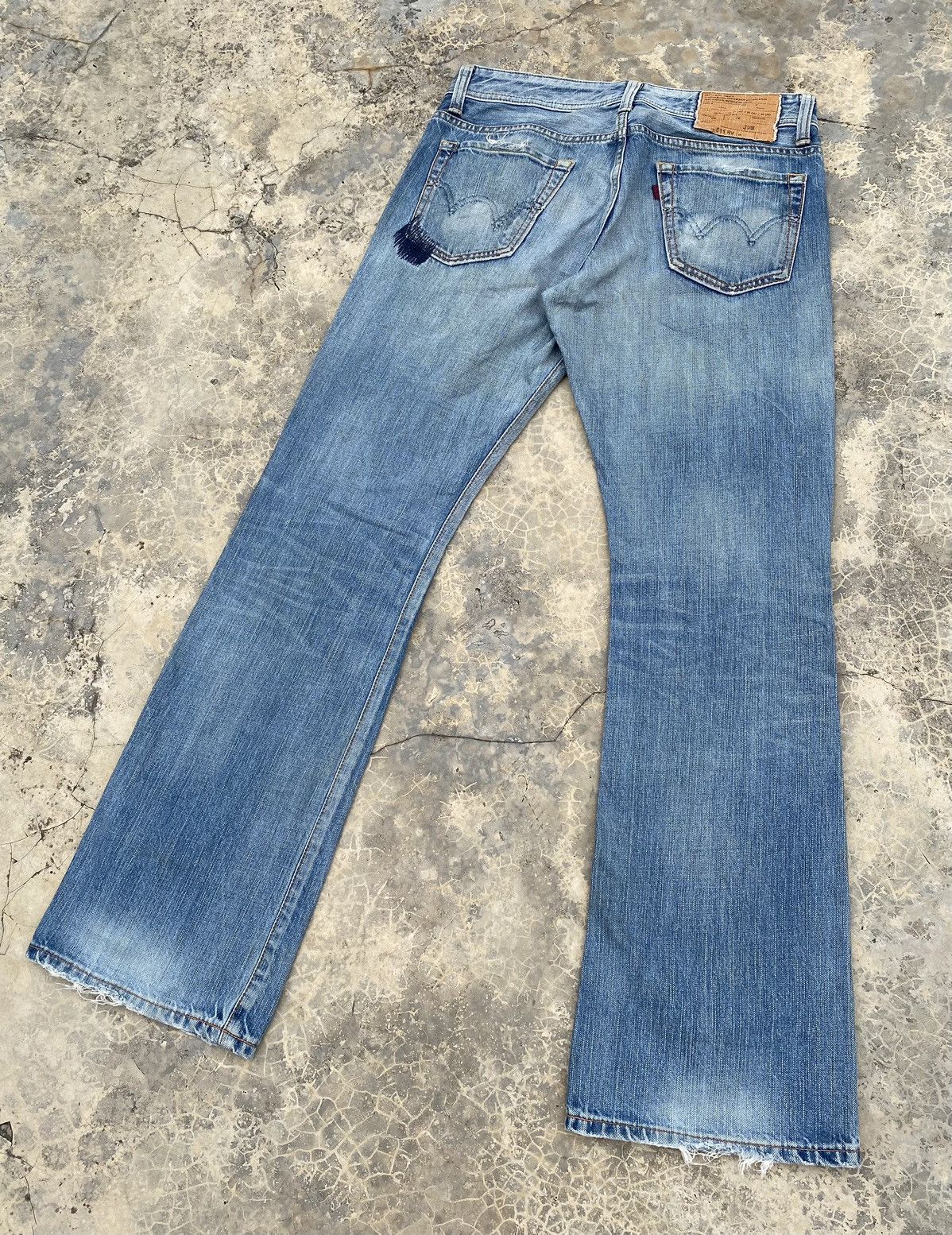 Edwin Vintage Distressed Edwin Flare Jeans Size US 31 - 2 Thumbnail