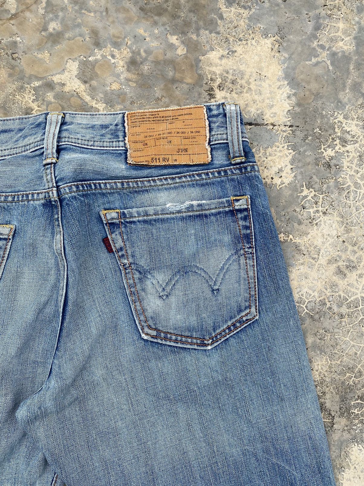 Edwin Vintage Distressed Edwin Flare Jeans Size US 31 - 7 Thumbnail