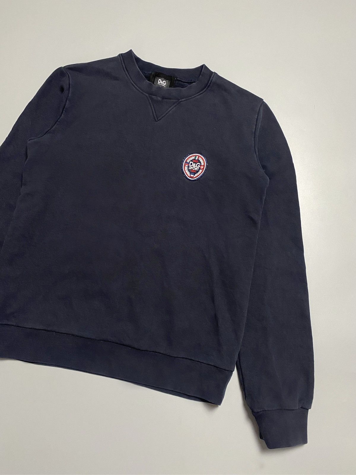 Dolce & Gabbana Dolce & Gabbana Sport Blue Sweatshirt Size US M / EU 48-50 / 2 - 2 Thumbnail
