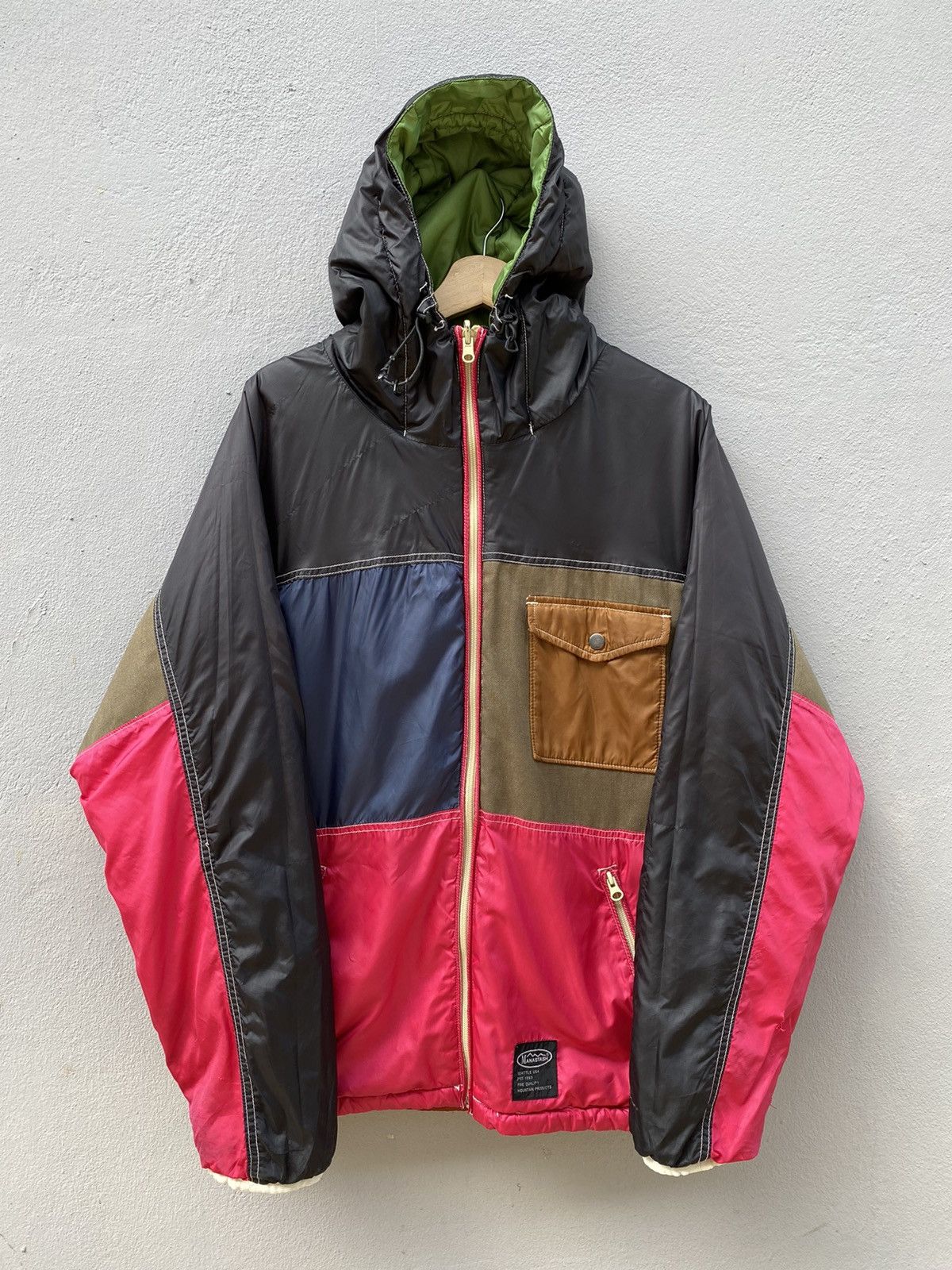 Manastash 🔥MANASTASH “Pertex” Reversible Patchwork/Hybrid Multicolor Size US L / EU 52-54 / 3 - 1 Thumbnail