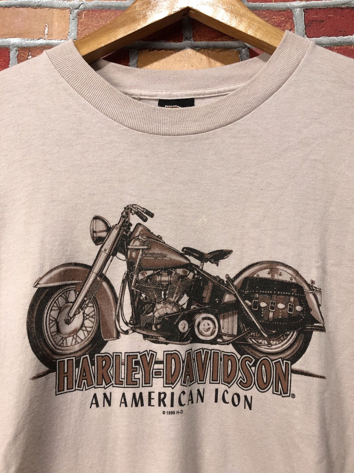 Harley Davidson Vintage 1996 Harley Davidson Long Sleeve T-Shirt Size US L / EU 52-54 / 3 - 2 Thumbnail