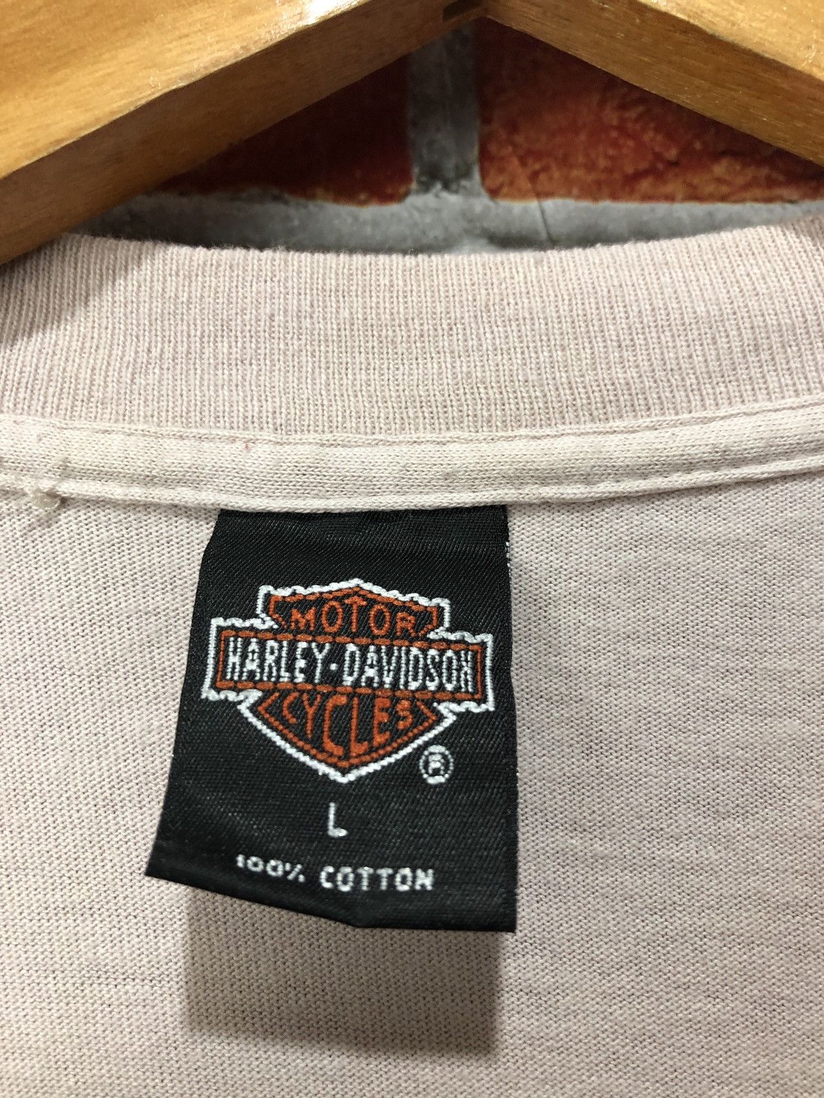 Harley Davidson Vintage 1996 Harley Davidson Long Sleeve T-Shirt Size US L / EU 52-54 / 3 - 5 Thumbnail