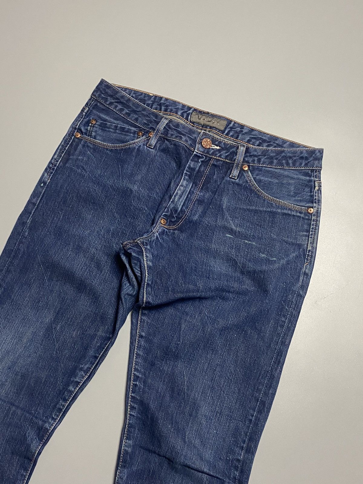 Acne Studios Acne Studios vintage painted denim jeans selvedge Size US 30 / EU 46 - 2 Thumbnail