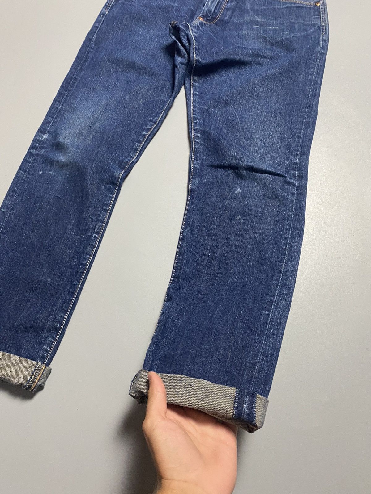 Acne Studios Acne Studios vintage painted denim jeans selvedge Size US 30 / EU 46 - 7 Thumbnail