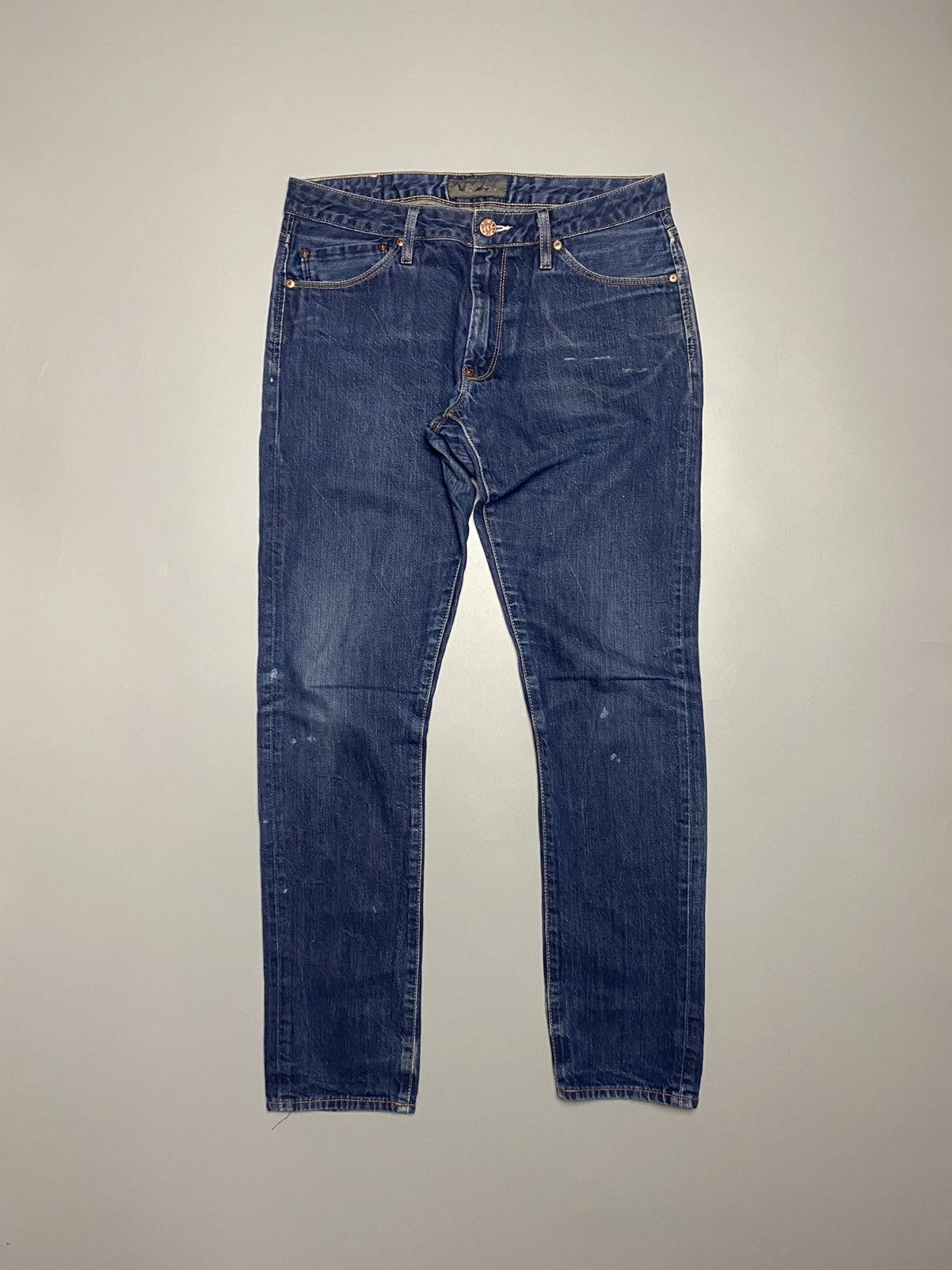 Acne Studios Acne Studios vintage painted denim jeans selvedge Size US 30 / EU 46 - 4 Thumbnail