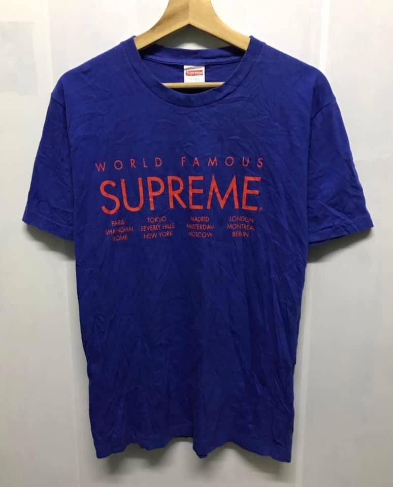 Supreme Supreme World Famous Tee Size US M / EU 48-50 / 2 - 5 Thumbnail