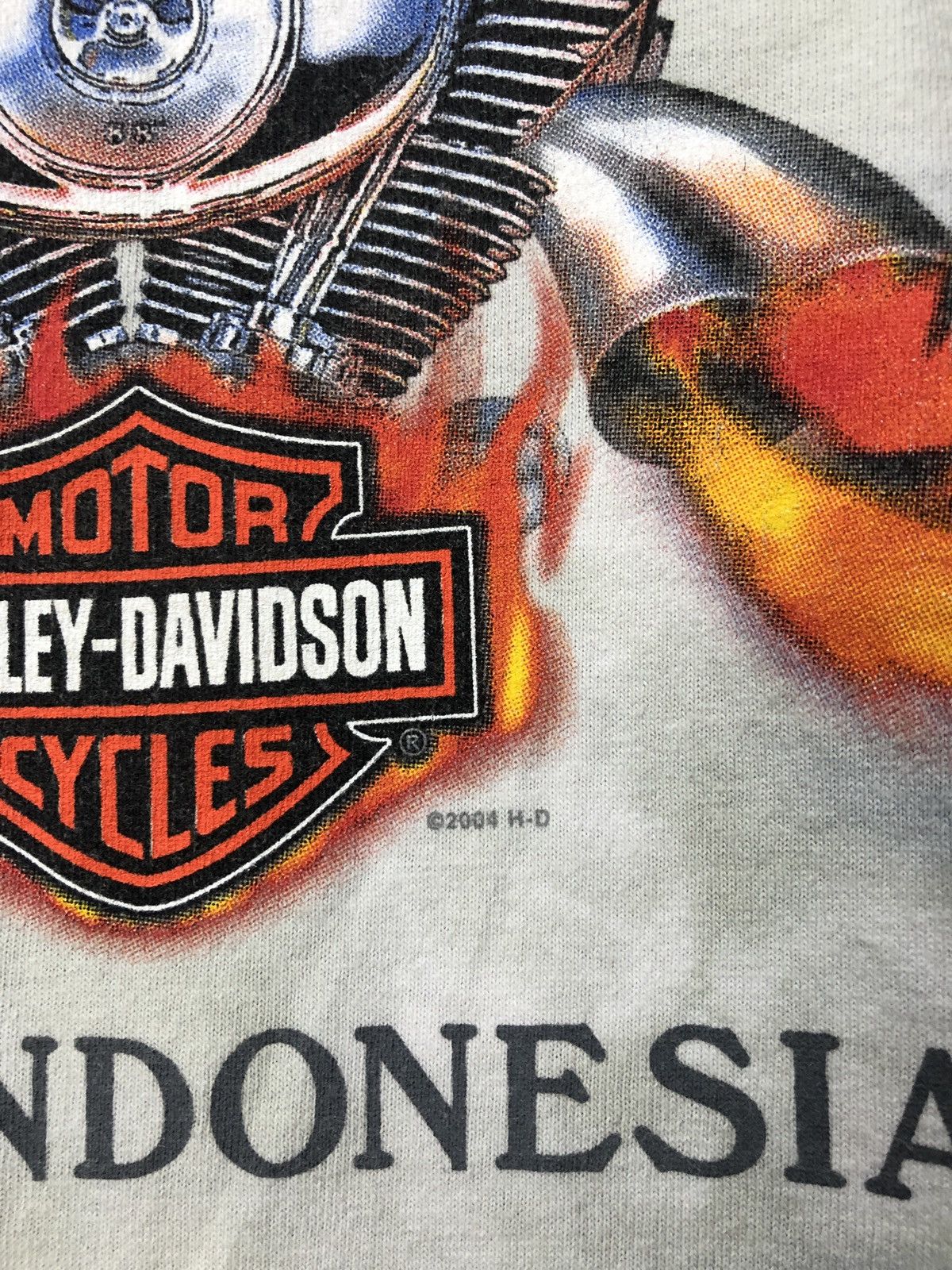 Harley Davidson Vintage Rare Harley Davidson Bali Dealers Tie Dye T-Shirt Size US L / EU 52-54 / 3 - 6 Thumbnail
