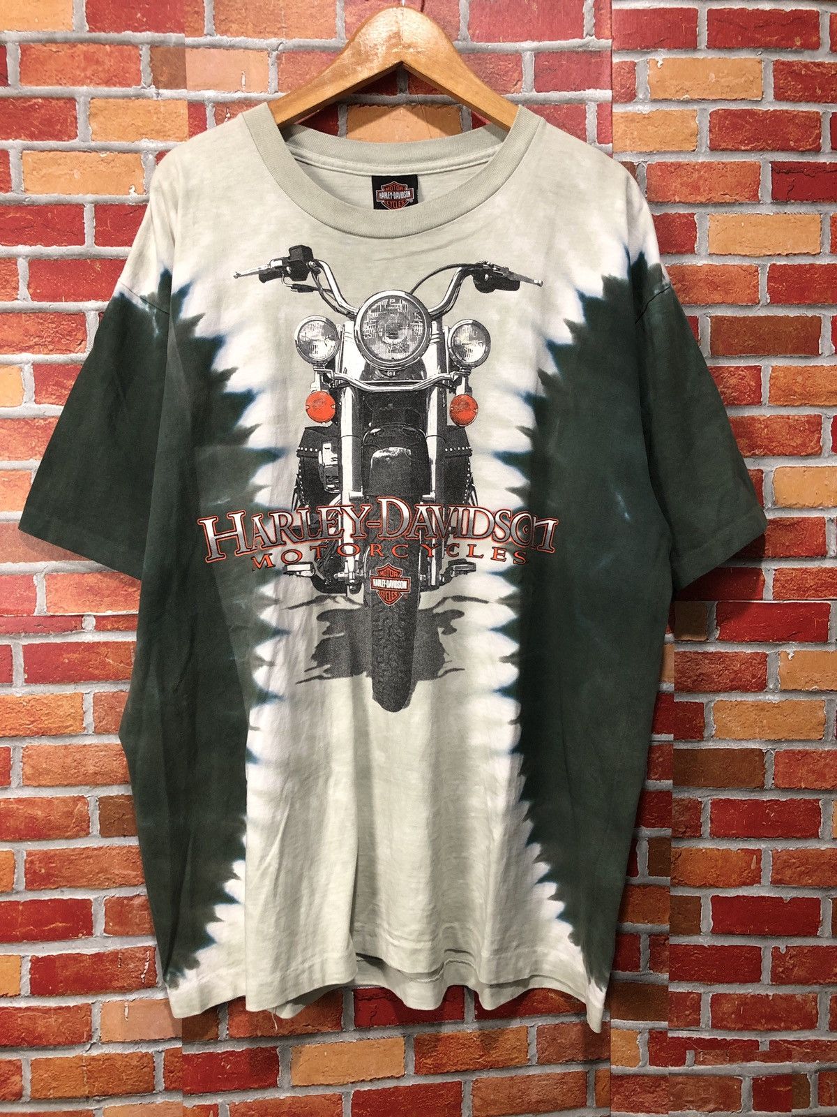 Harley Davidson Vintage Rare Harley Davidson Bali Dealers Tie Dye T-Shirt Size US L / EU 52-54 / 3 - 1 Thumbnail
