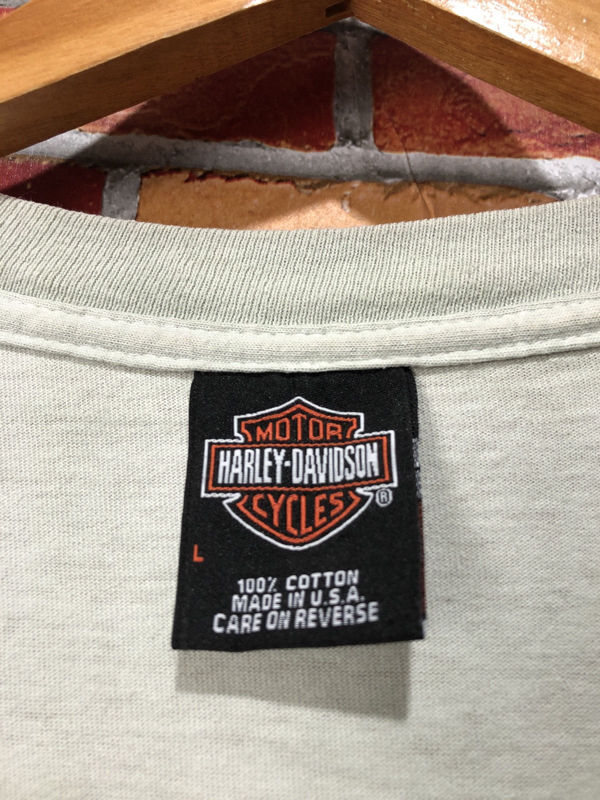 Harley Davidson Vintage Rare Harley Davidson Bali Dealers Tie Dye T-Shirt Size US L / EU 52-54 / 3 - 7 Thumbnail