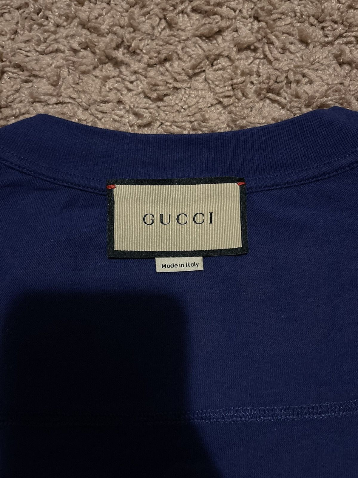 Gucci Gucci Blue '25 Gucci Eschatology & Blind For Love 1921' Size US L / EU 52-54 / 3 - 6 Thumbnail