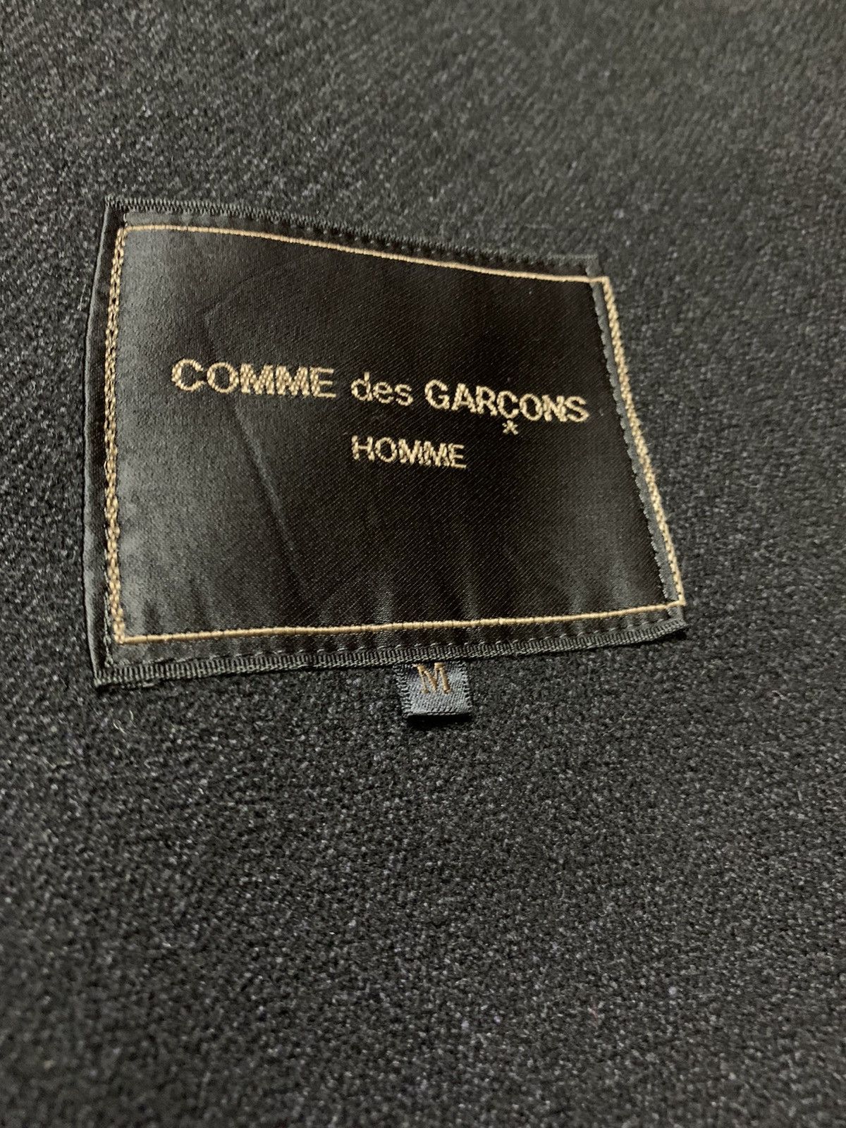 Comme des Garcons Archives 80’s CDG HOMME Oversized Wool Reversible Long Coat Size US L / EU 52-54 / 3 - 6 Thumbnail