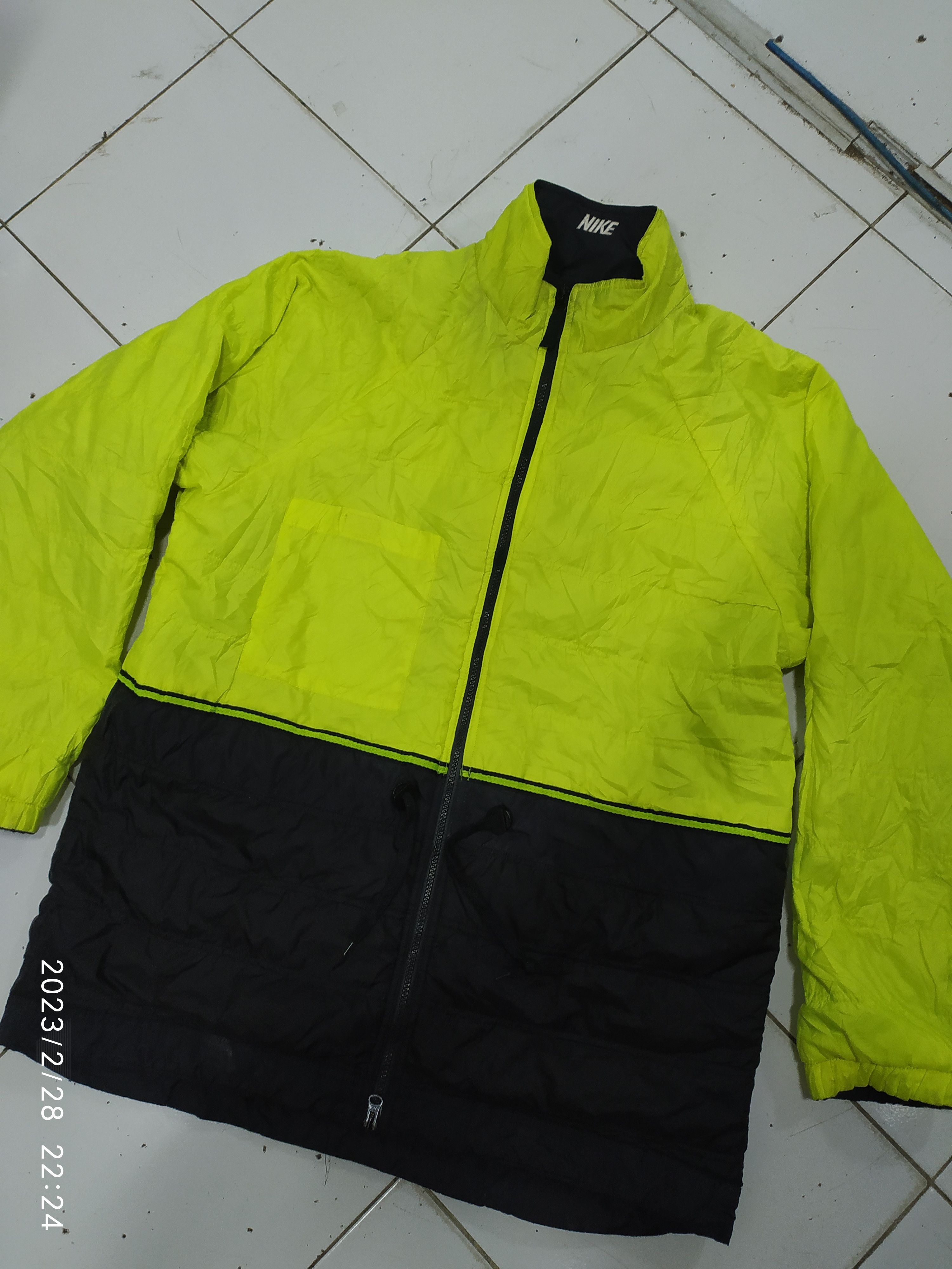 Nike × Vintage VTG 90’s NIKE X BVB BORUSSIA DORTMUND REVERSIBLE JACKET Size US M / EU 48-50 / 2 - 9 Thumbnail