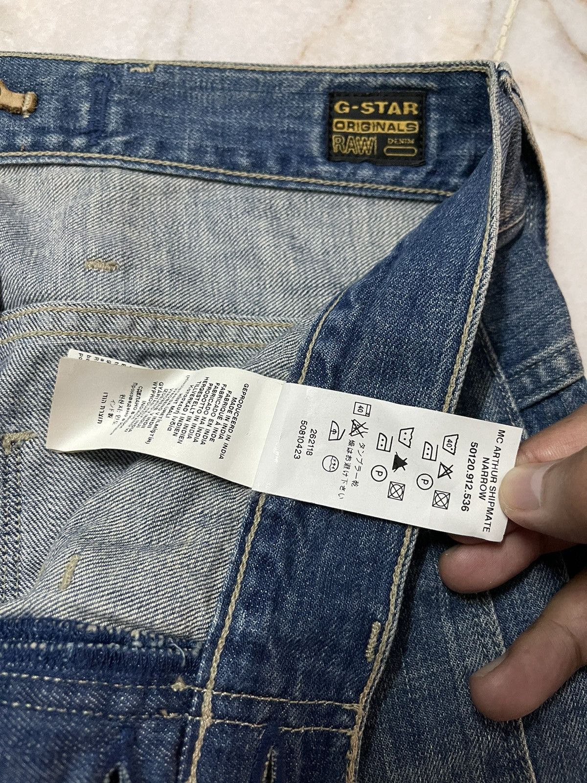 G-Star Raw Denim Jeans Blue