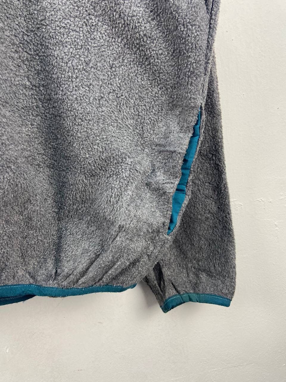 L.L. Bean × Vintage Vintage 90s LL Bean Deep Pile Fleece Snap Button Pullover Size US XL / EU 56 / 4 - 5 Thumbnail