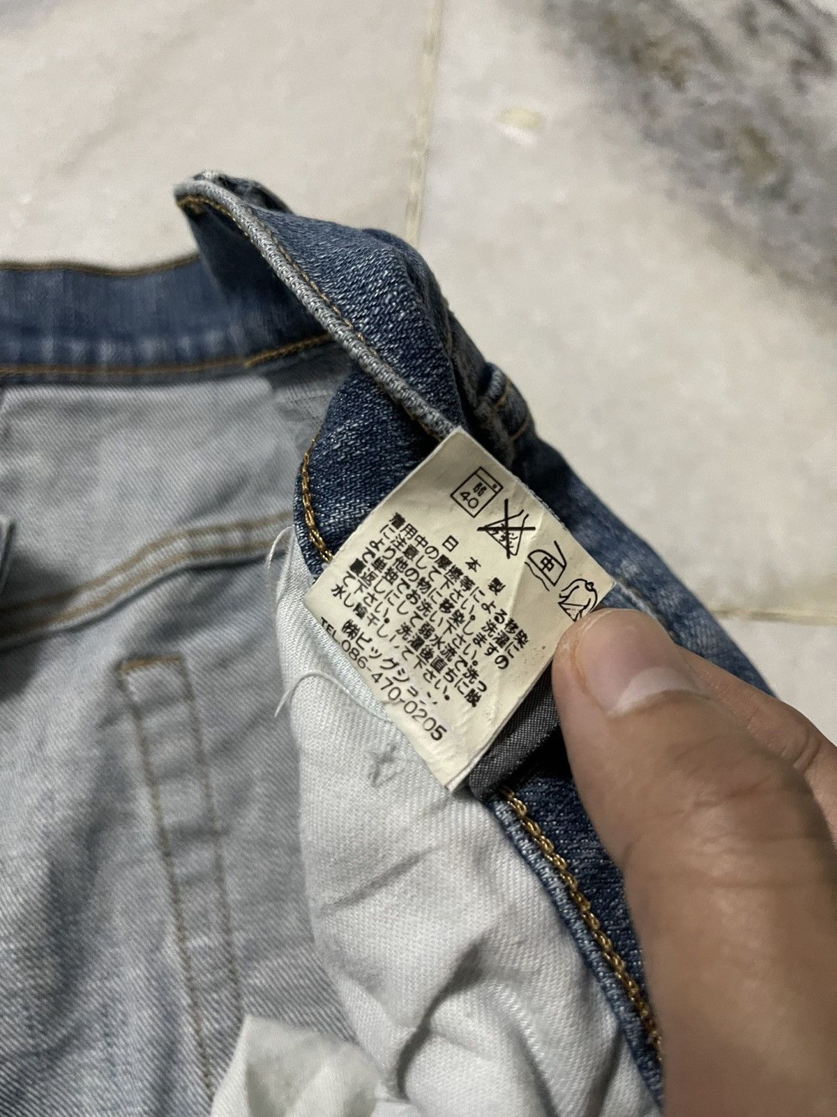 Big John Big John Denim Jeans Blue Size US 38 / EU 54 - 11 Thumbnail
