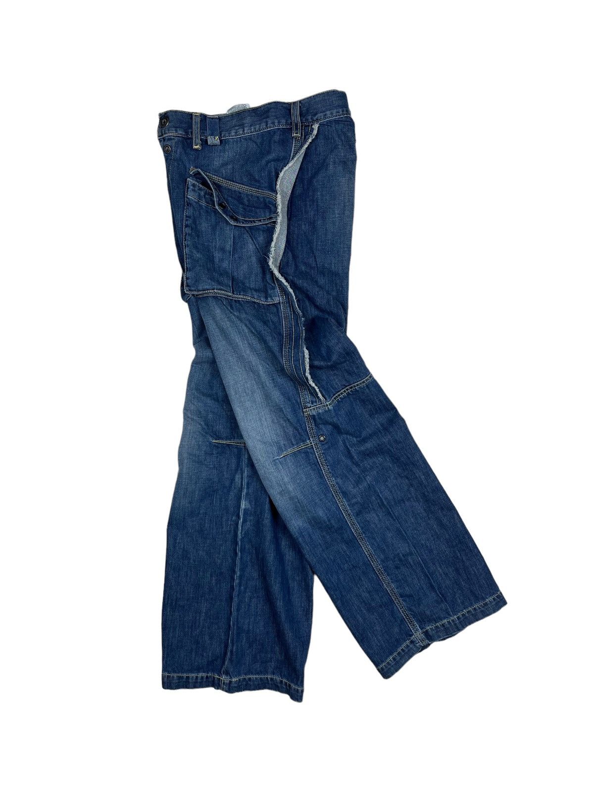 Other Rare Vintage Diesel Gang Loose Fit Jeans Cargo Size 28" / US 6 / IT 42 - 4 Thumbnail