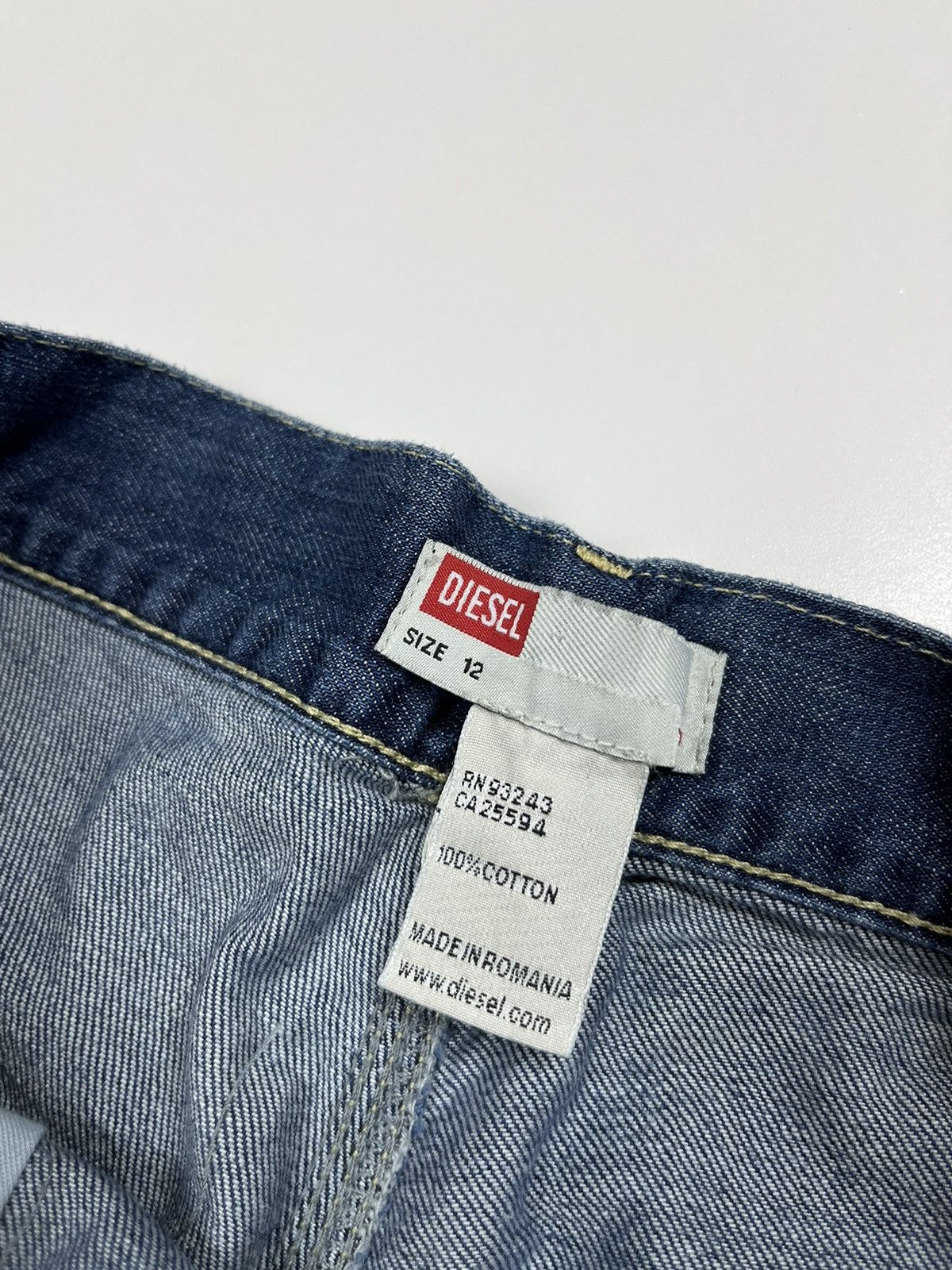 Other Rare Vintage Diesel Gang Loose Fit Jeans Cargo Size 28" / US 6 / IT 42 - 9 Thumbnail