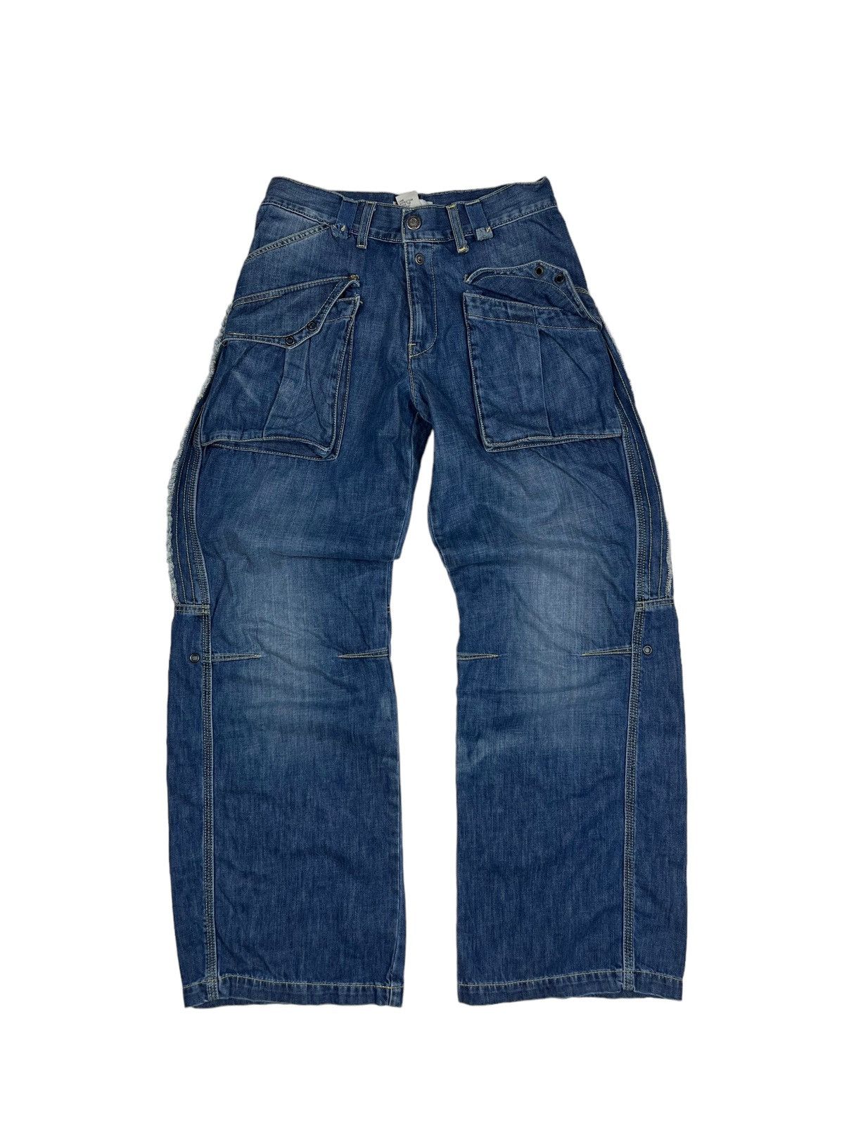 Other Rare Vintage Diesel Gang Loose Fit Jeans Cargo Size 28" / US 6 / IT 42 - 1 Thumbnail
