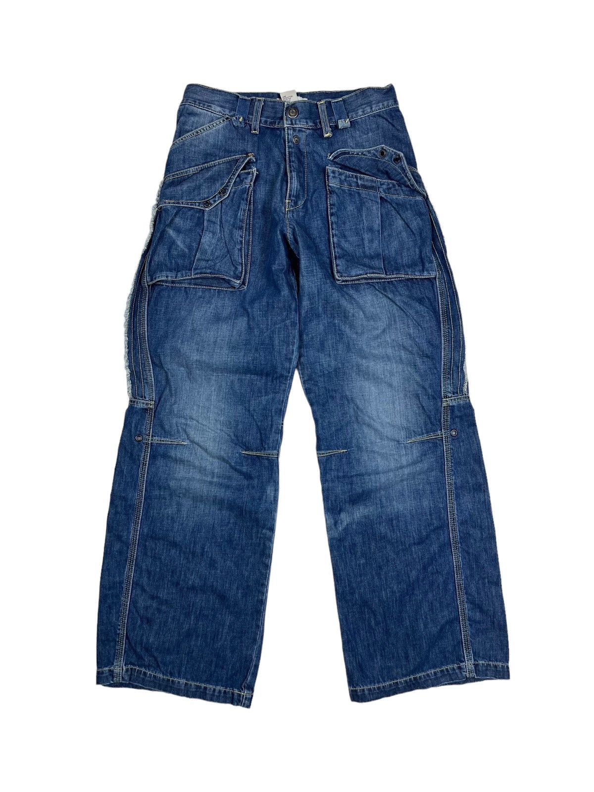 Other Rare Vintage Diesel Gang Loose Fit Jeans Cargo Size 28" / US 6 / IT 42 - 2 Thumbnail