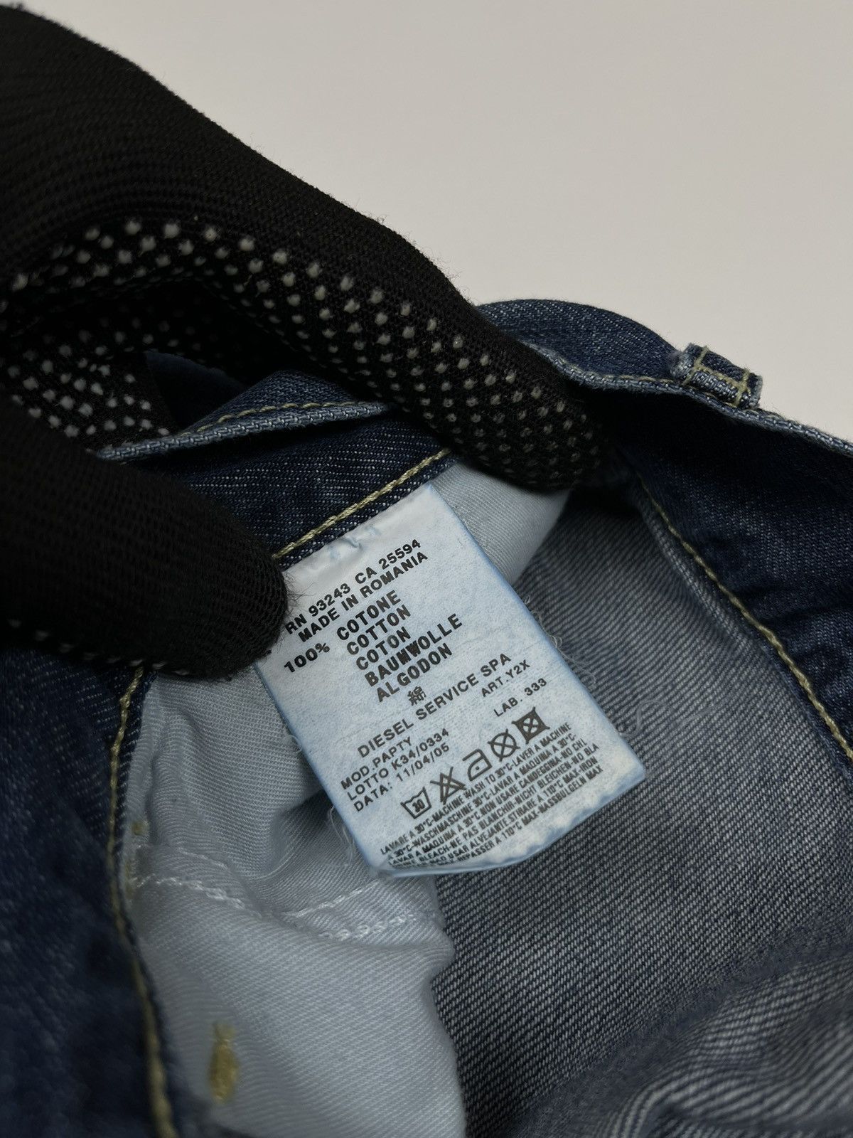 Other Rare Vintage Diesel Gang Loose Fit Jeans Cargo Size 28" / US 6 / IT 42 - 10 Thumbnail