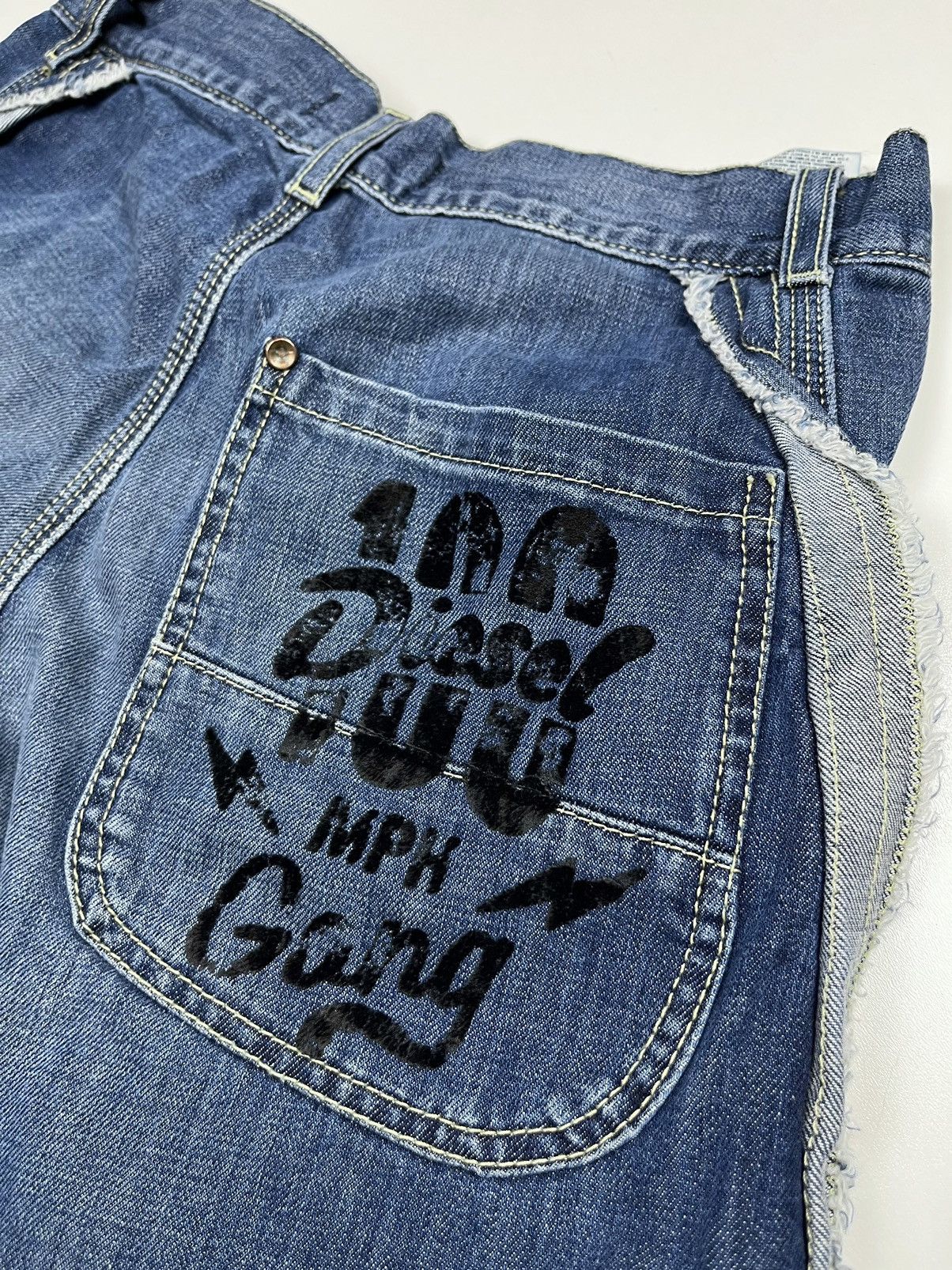 Other Rare Vintage Diesel Gang Loose Fit Jeans Cargo Size 28" / US 6 / IT 42 - 12 Thumbnail