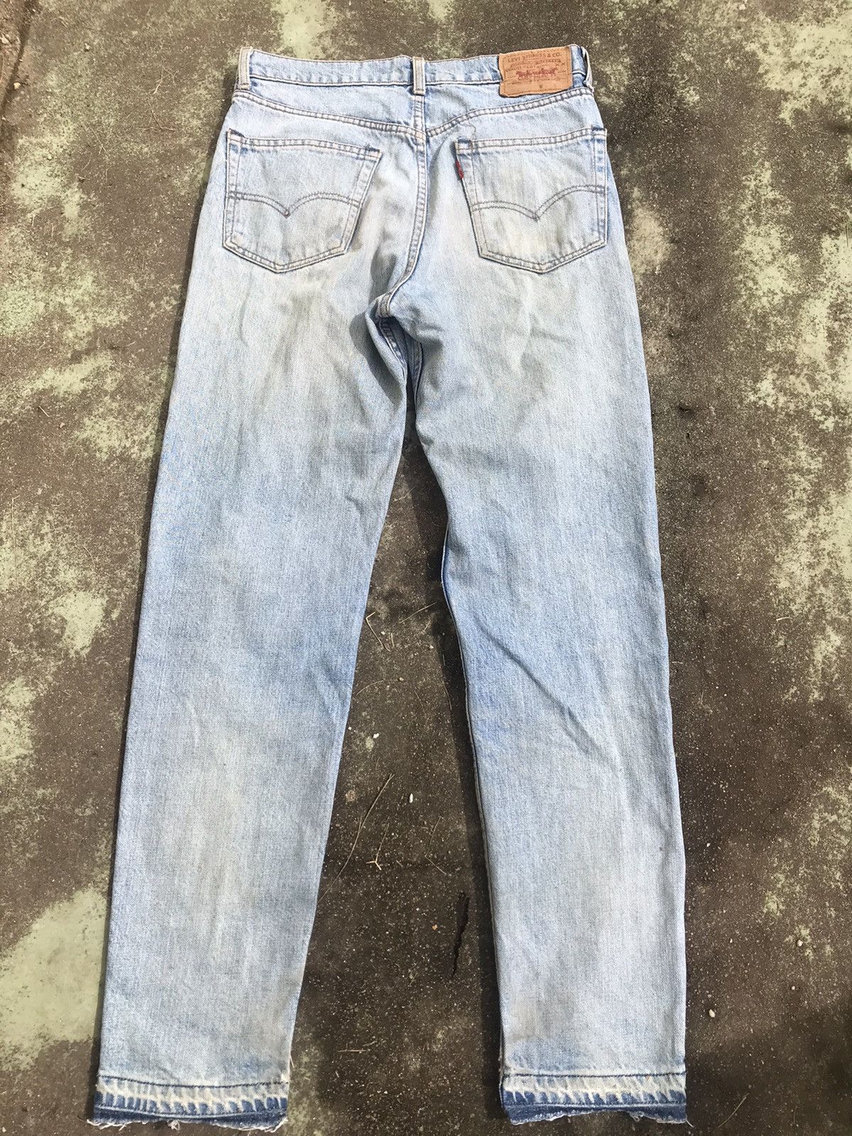 Levi's Vintage Levis 603 Released Hem Made in Philippines Size US 32 / EU 48 - 2 Thumbnail