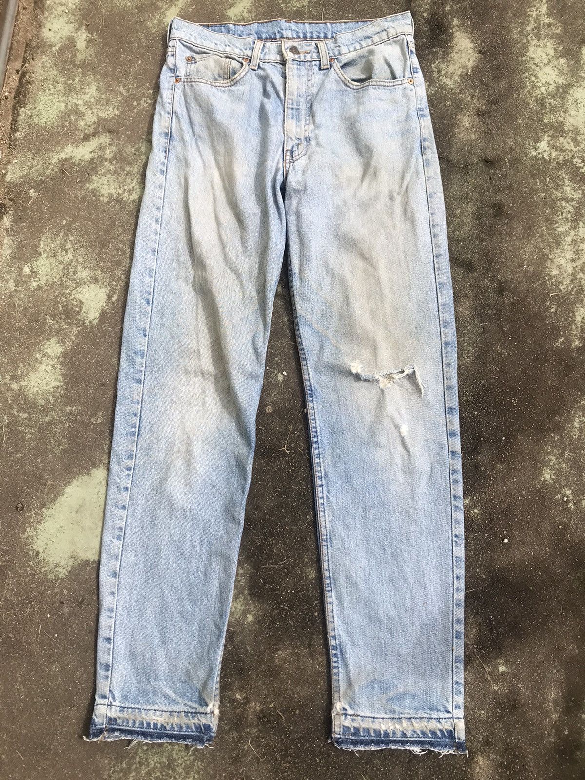 Levi's Vintage Levis 603 Released Hem Made in Philippines Size US 32 / EU 48 - 1 Thumbnail