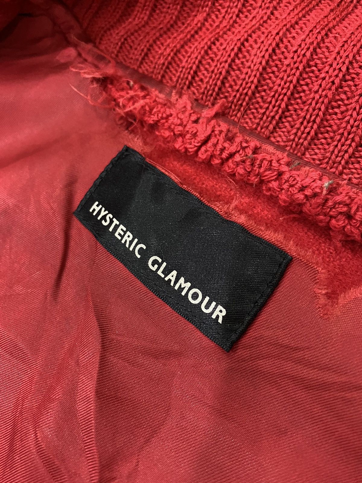 Hysteric Glamour 🔥HYSTERIC GLAMOUR BULLDOG LOGO WOOL LEATHER VARSITY JACKET Size US M / EU 48-50 / 2 - 16 Thumbnail