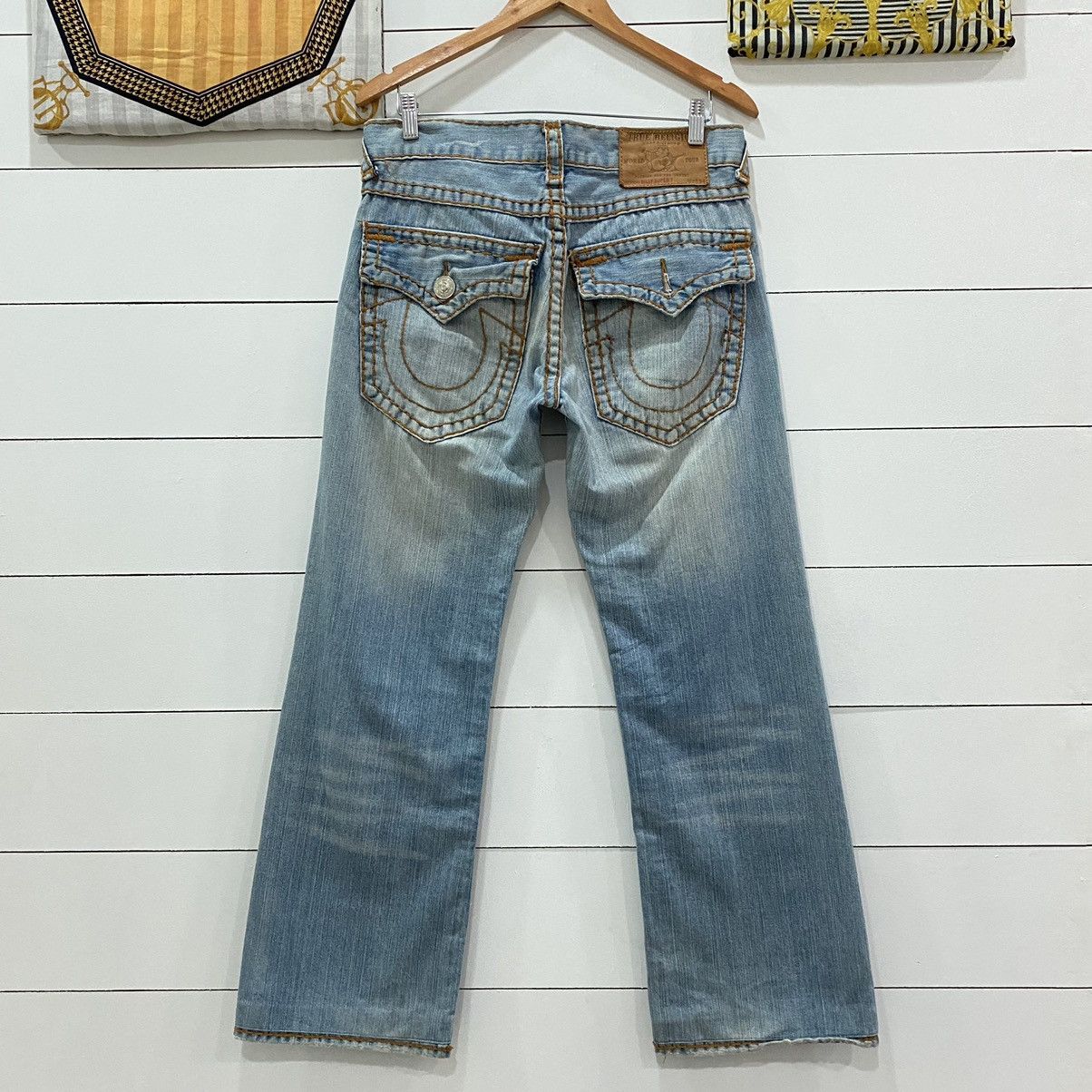 True Religion True Religion Distressed Denim Jeans Size US 33 - 1 Thumbnail